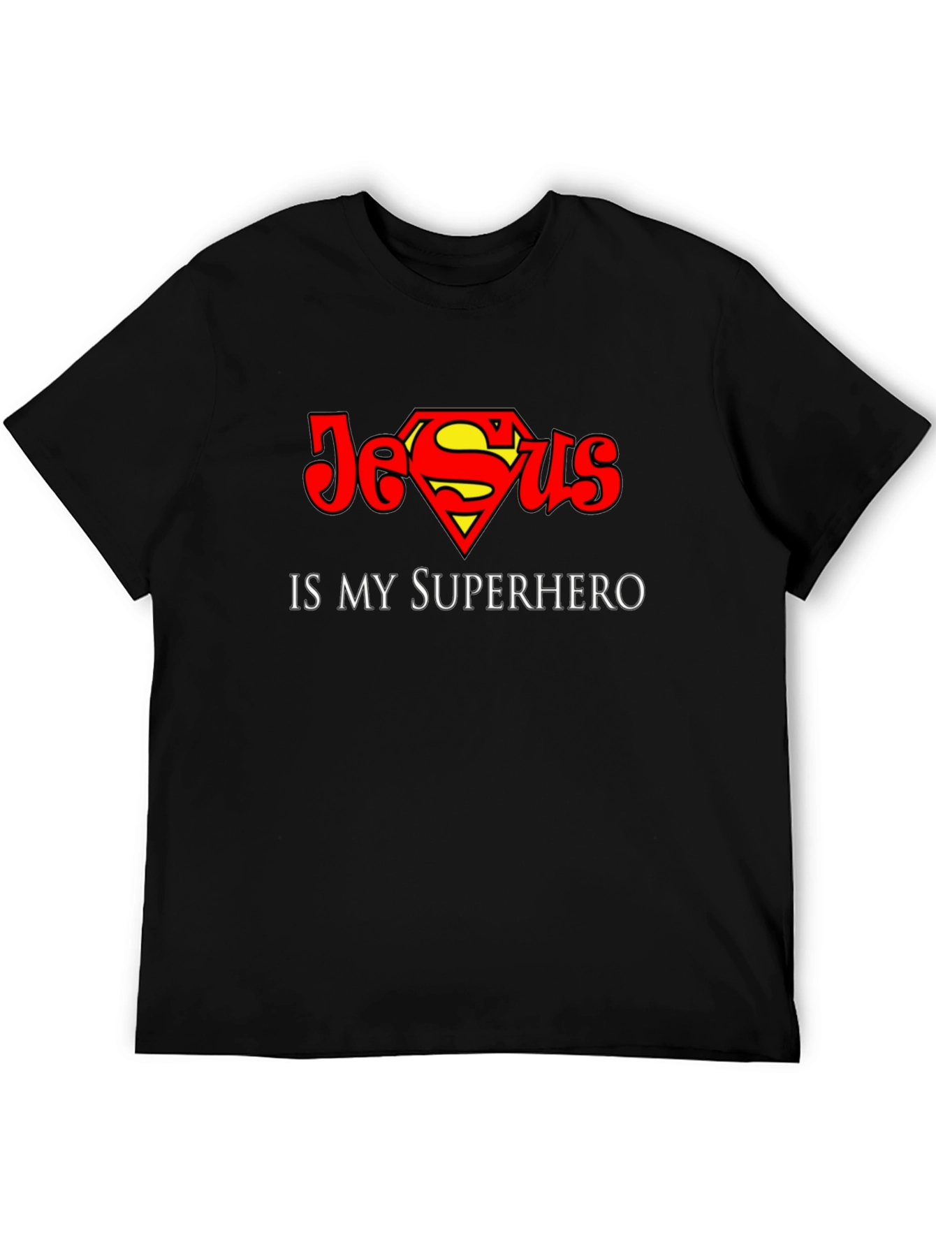 Jesus is My Superhero T-Shirt - Christian Faith Tee