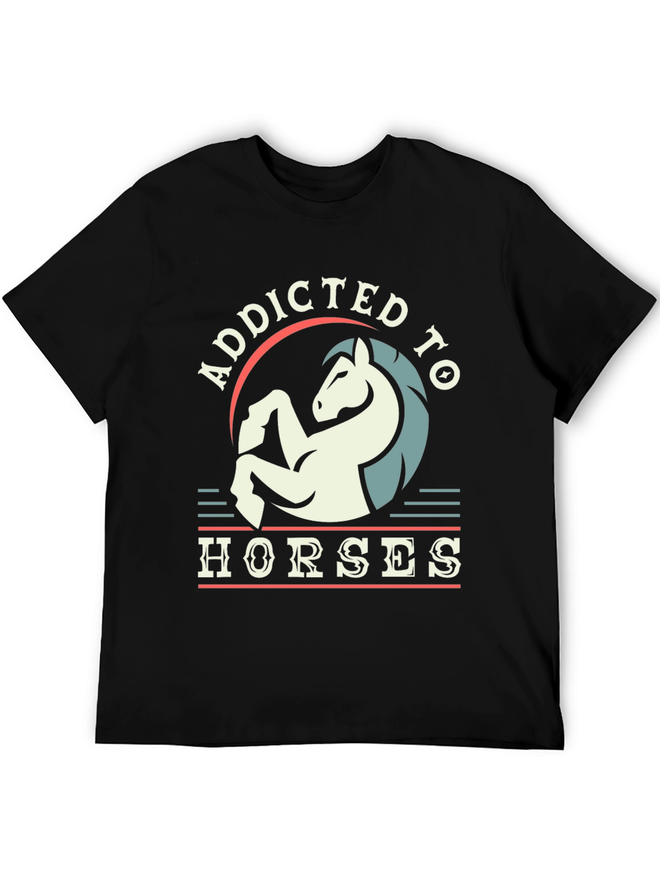 Addicted to Horses Graphic Tee