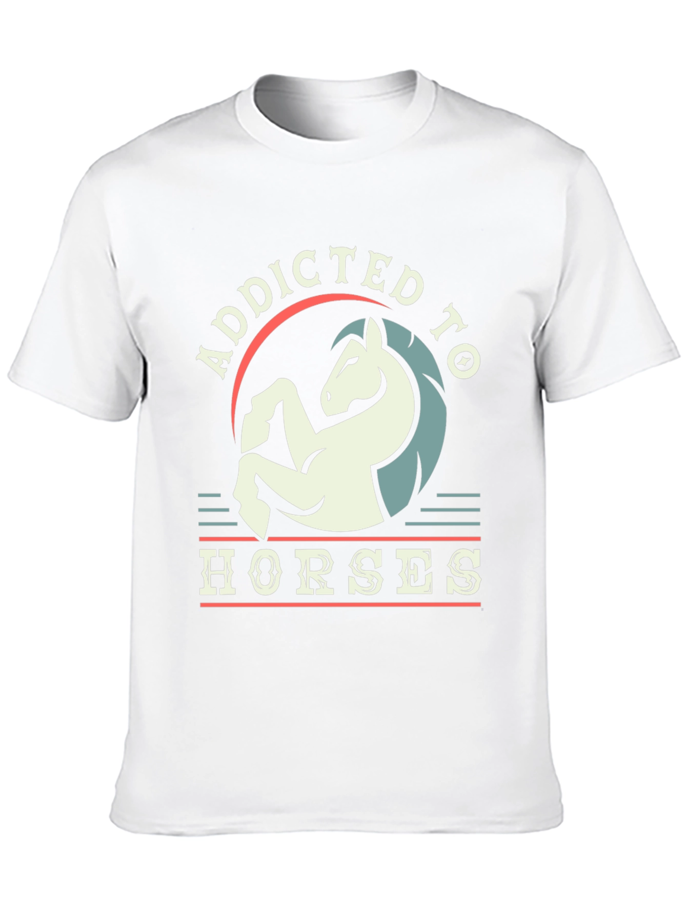 Addicted to Horses Graphic Tee