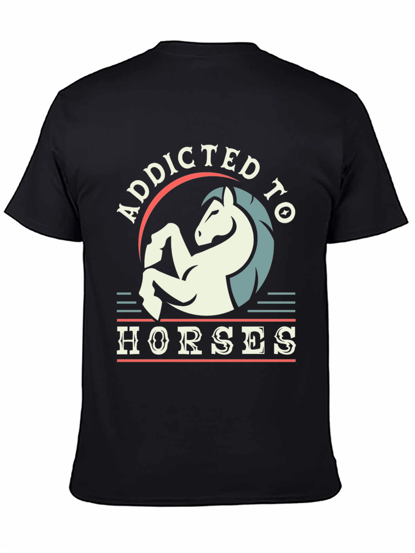 Addicted to Horses Graphic Tee