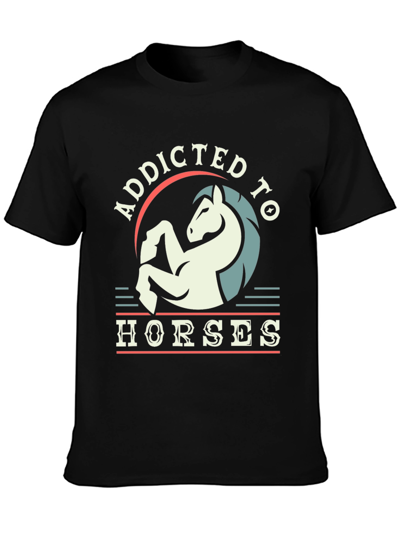 Addicted to Horses Graphic Tee