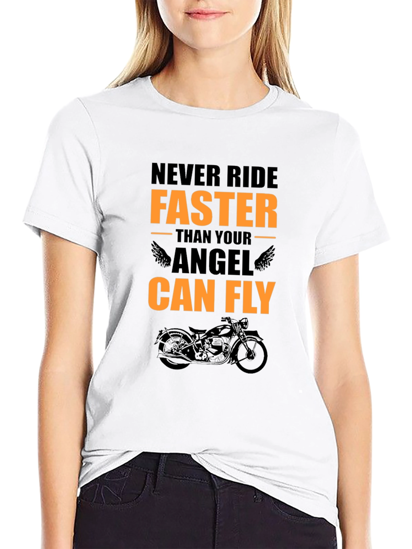 Never Ride Faster T-Shirt