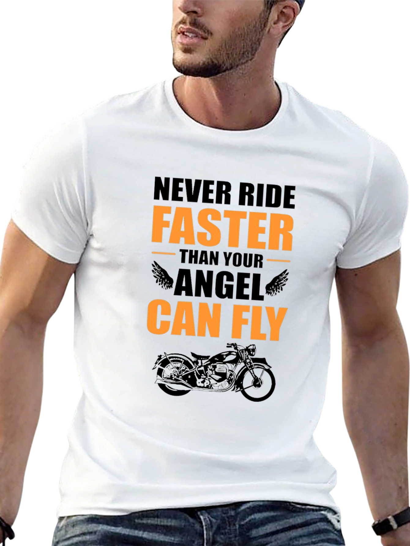 Never Ride Faster T-Shirt