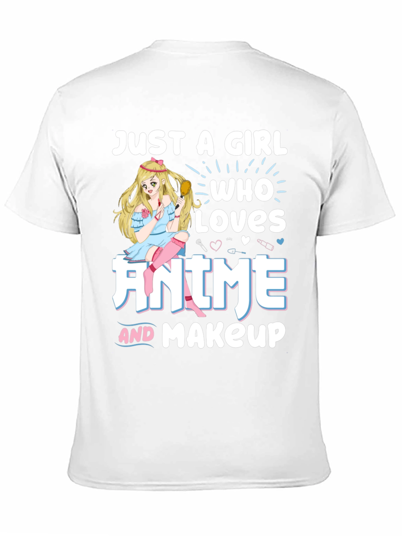 Anime & Makeup Lover T-Shirt