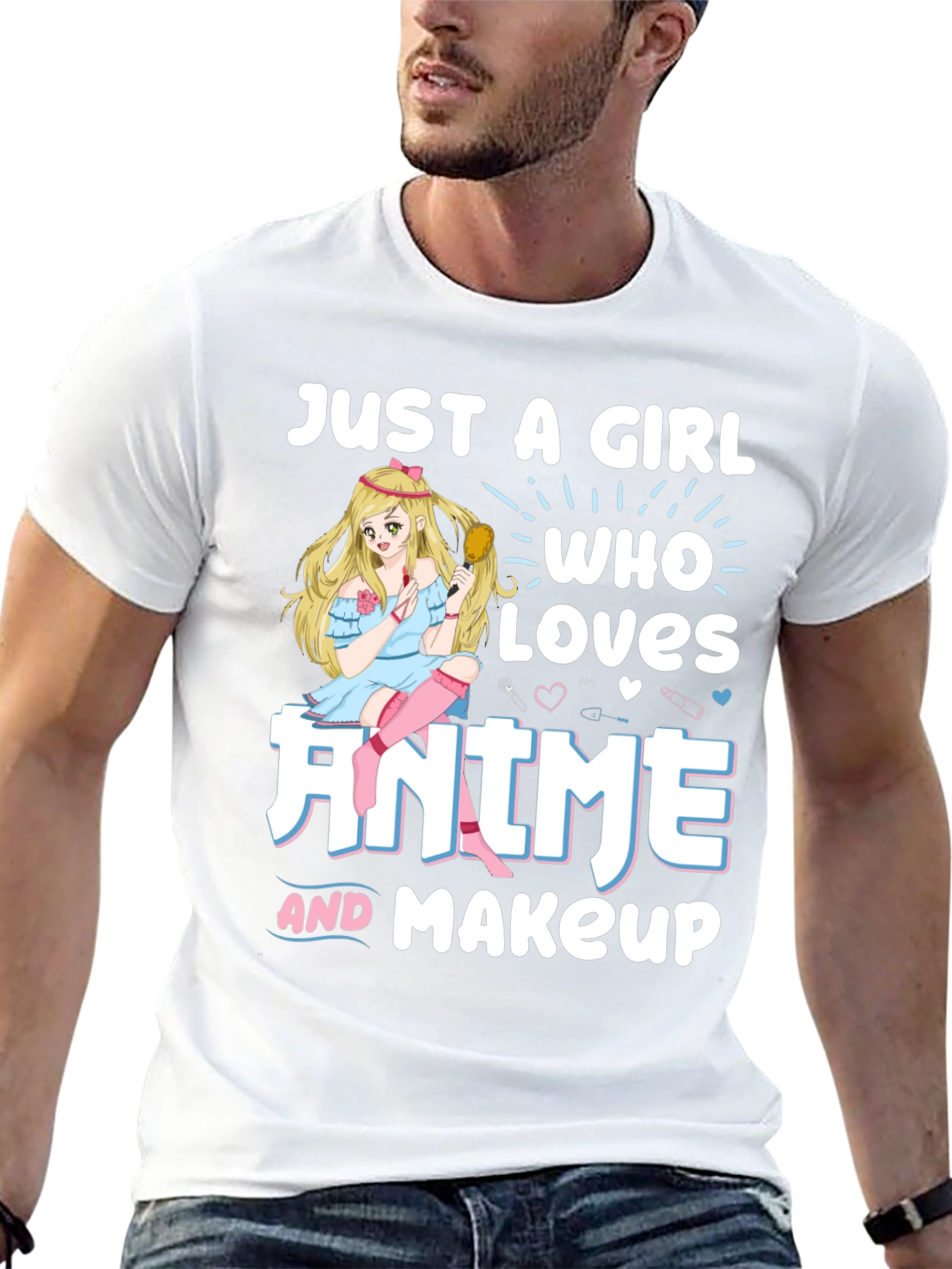 Anime & Makeup Lover T-Shirt