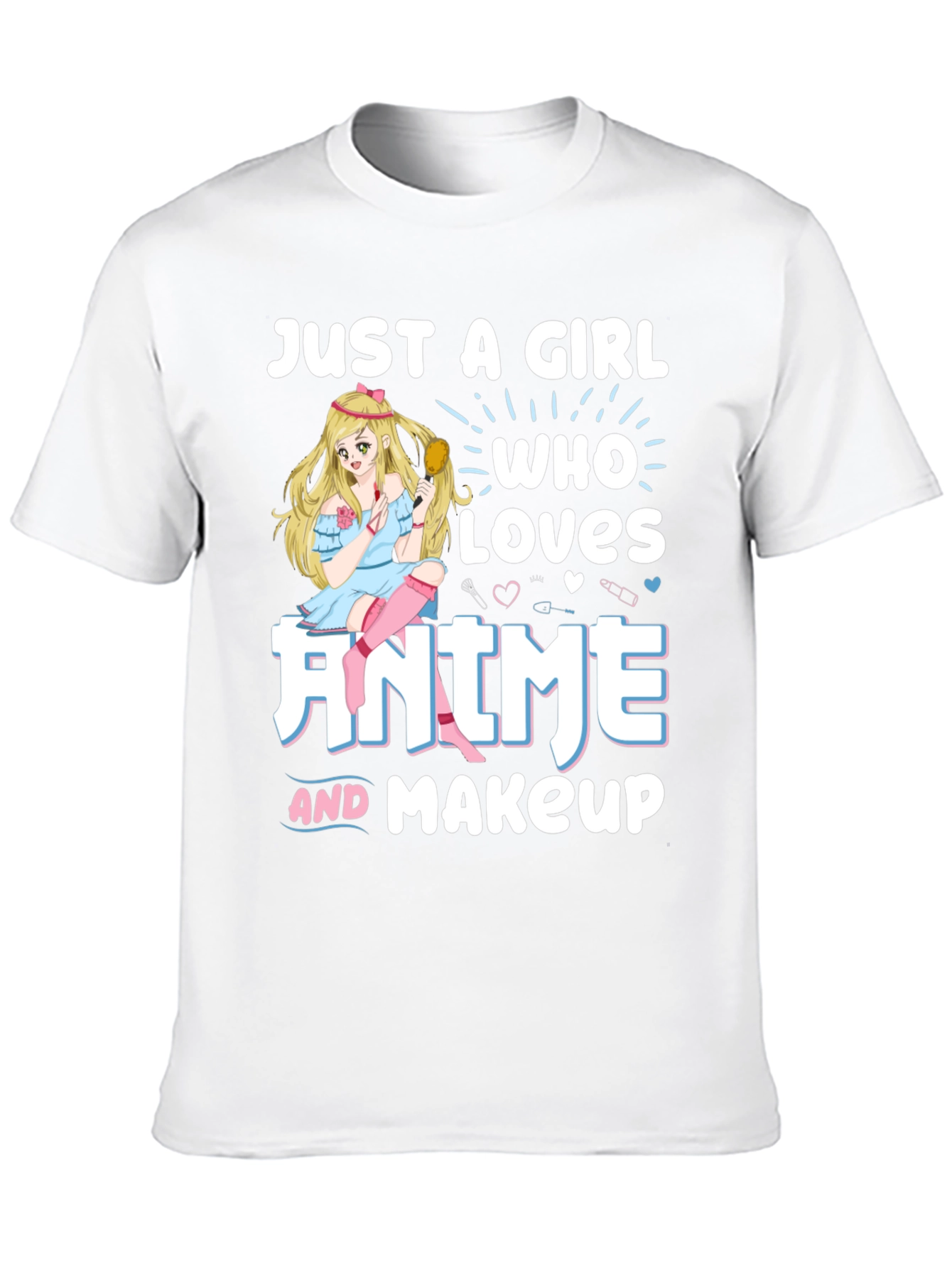 Anime & Makeup Lover T-Shirt