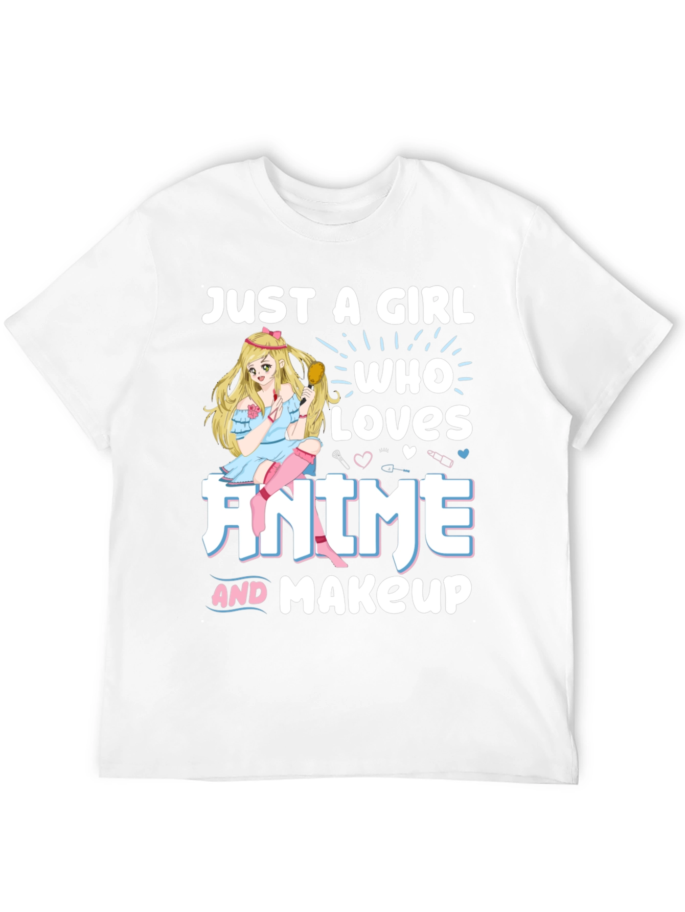 Anime & Makeup Lover T-Shirt