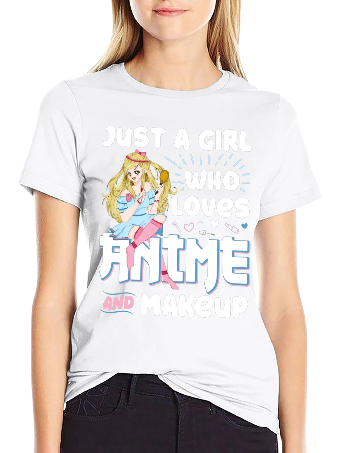 Anime & Makeup Lover T-Shirt