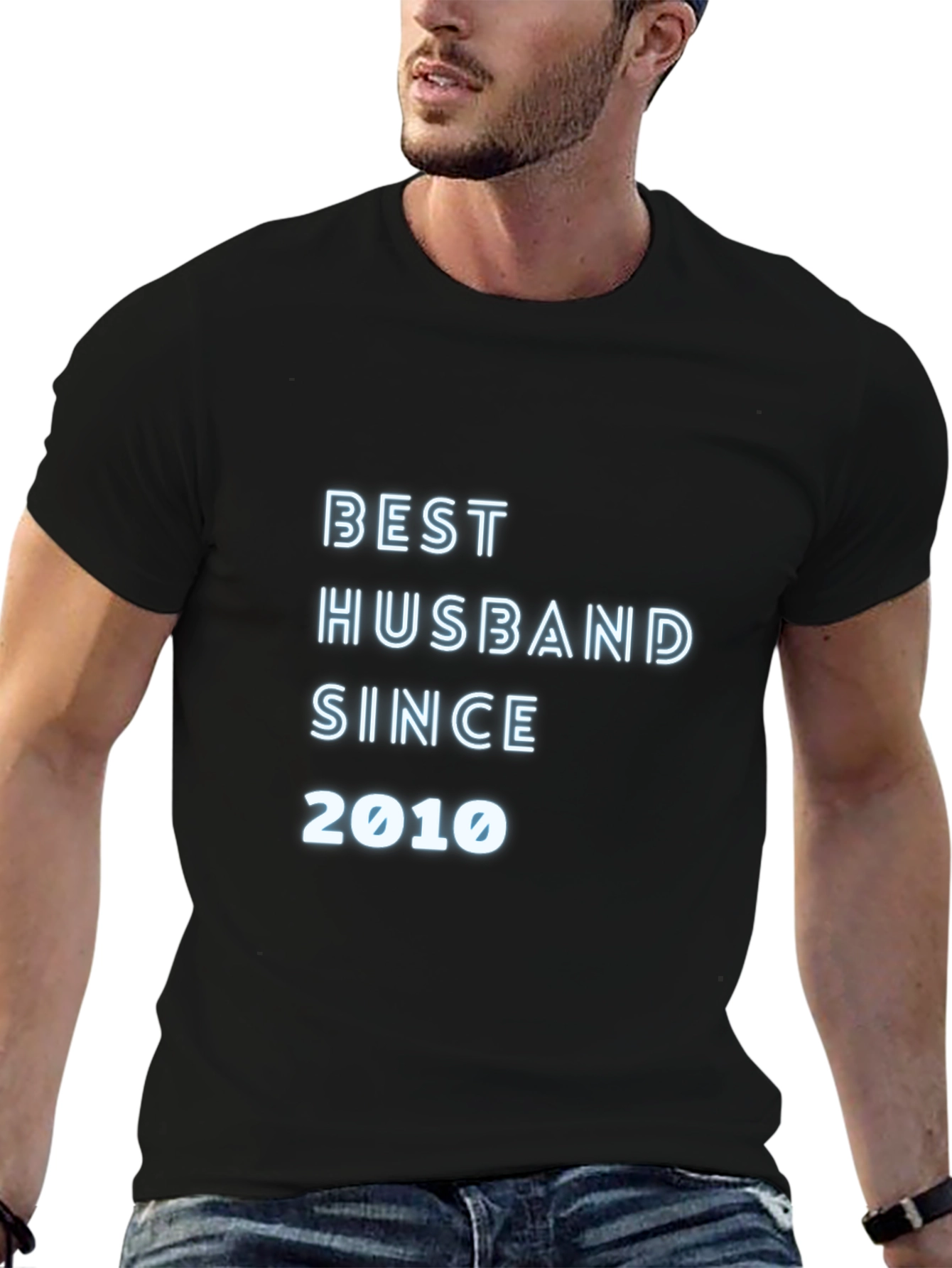 Best Husband Since 2010 T-Shirt Husband Gift