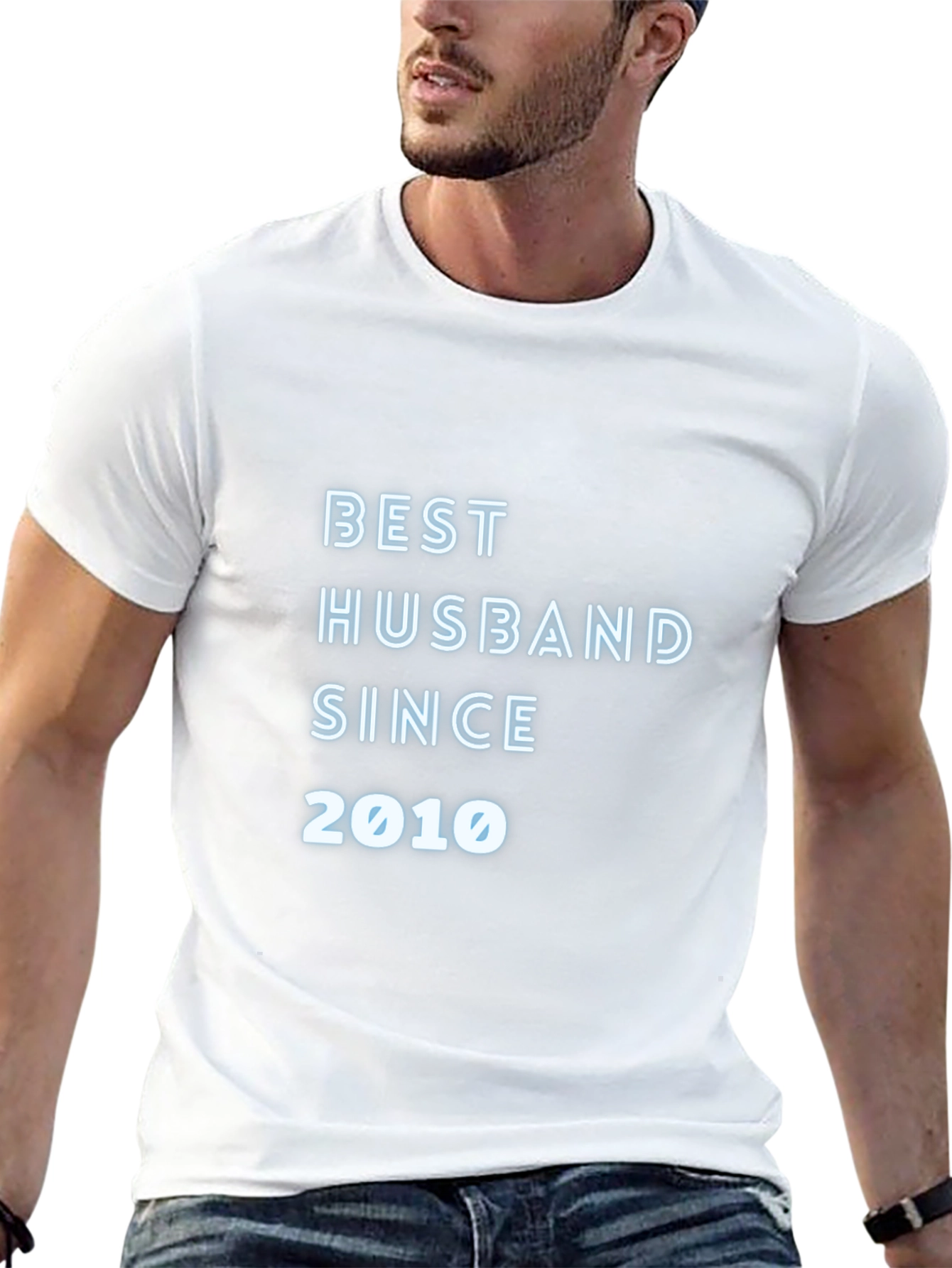 Best Husband Since 2010 T-Shirt Husband Gift