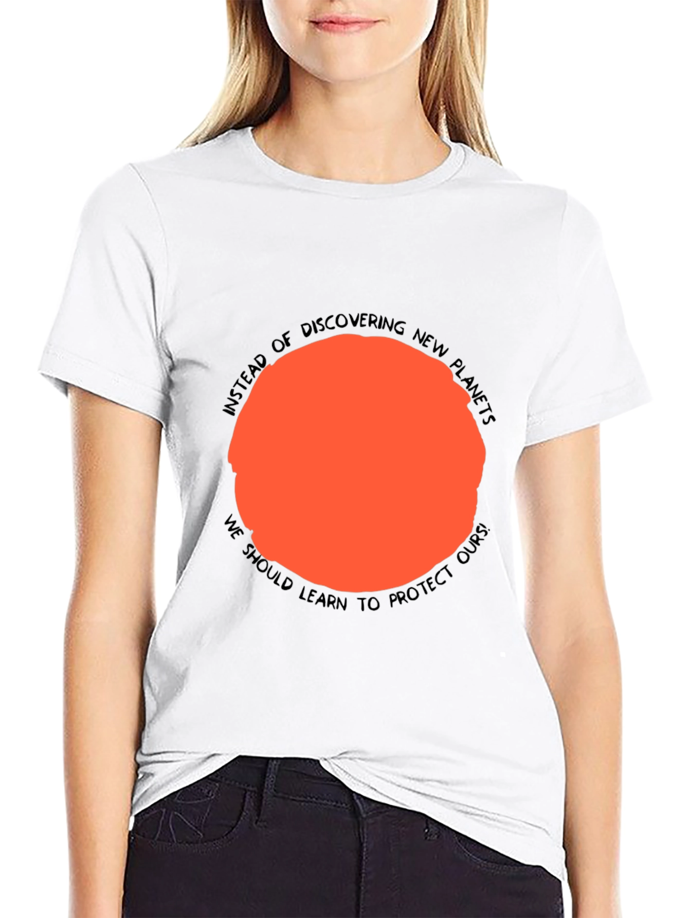 Protect Our Planet Graphic Tee - Black