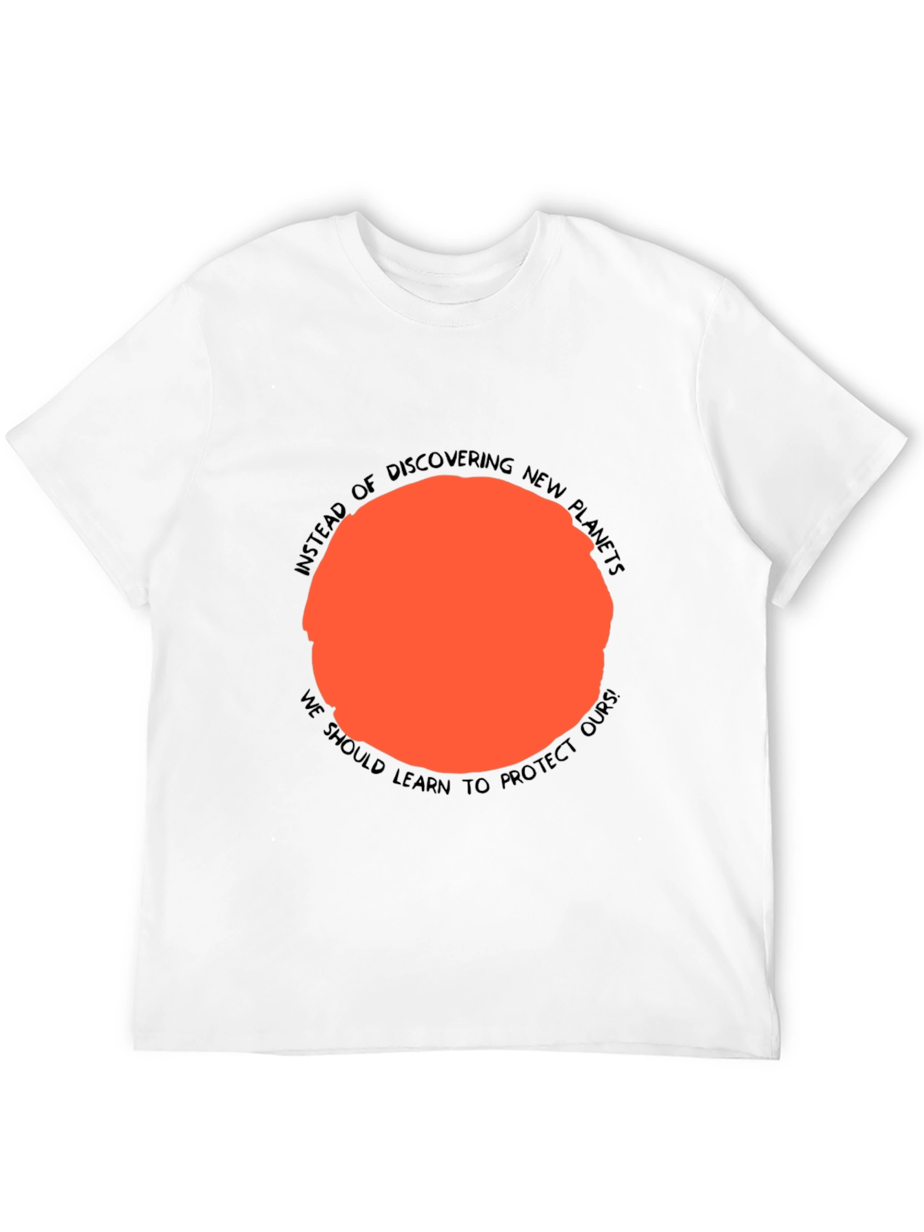 Protect Our Planet Graphic Tee - Black