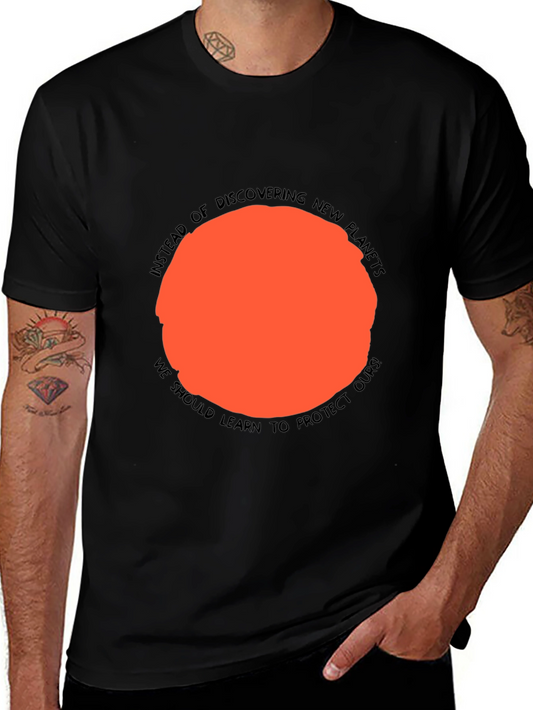 Protect Our Planet Graphic Tee - Black