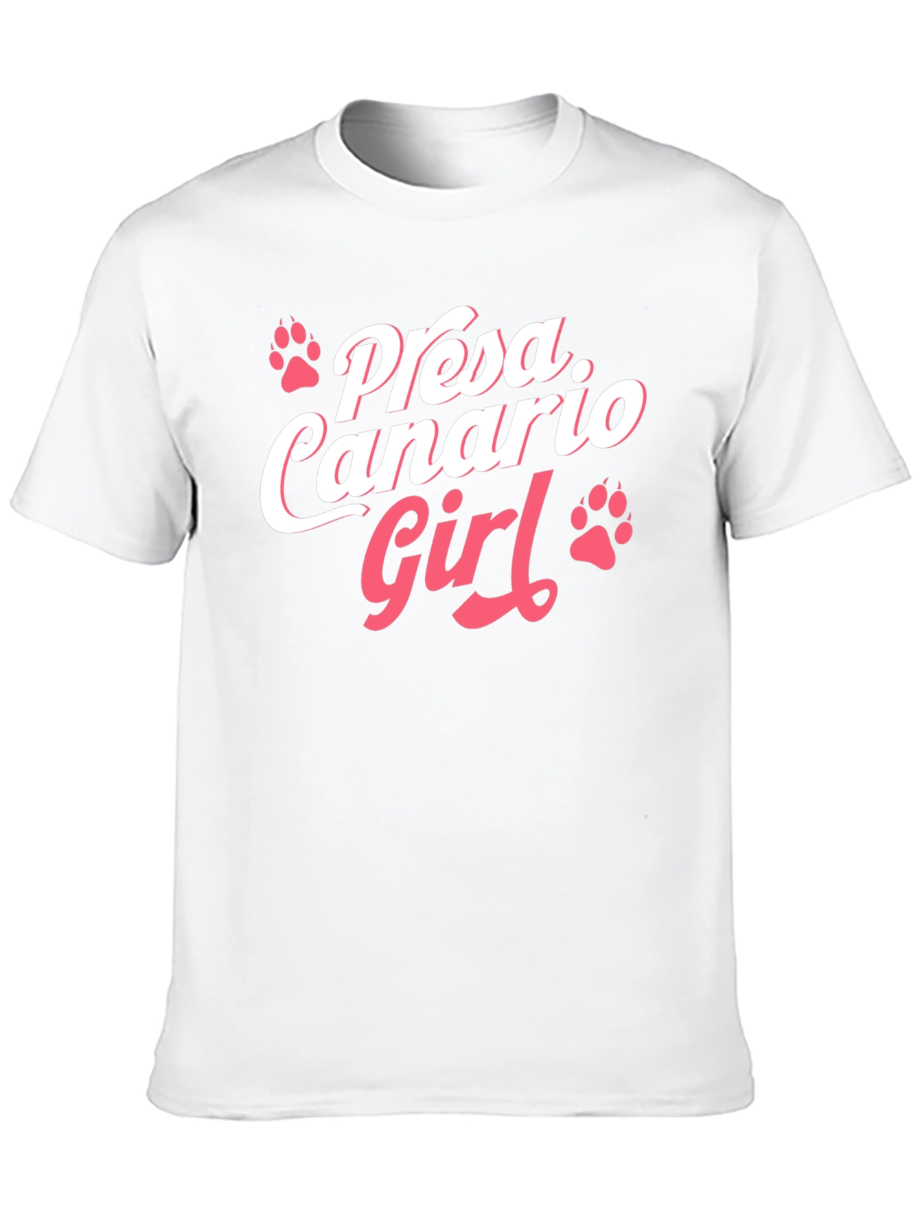 Presa Canario Girl Black T-Shirt