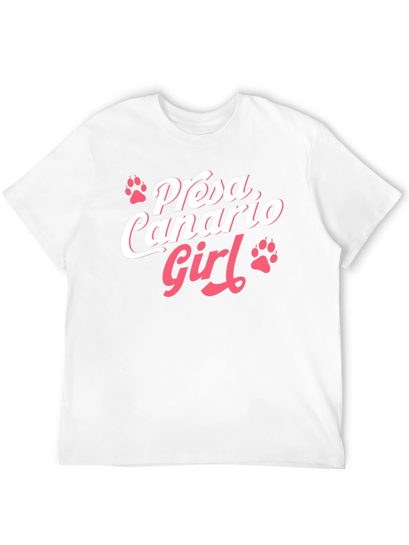 Presa Canario Girl Black T-Shirt