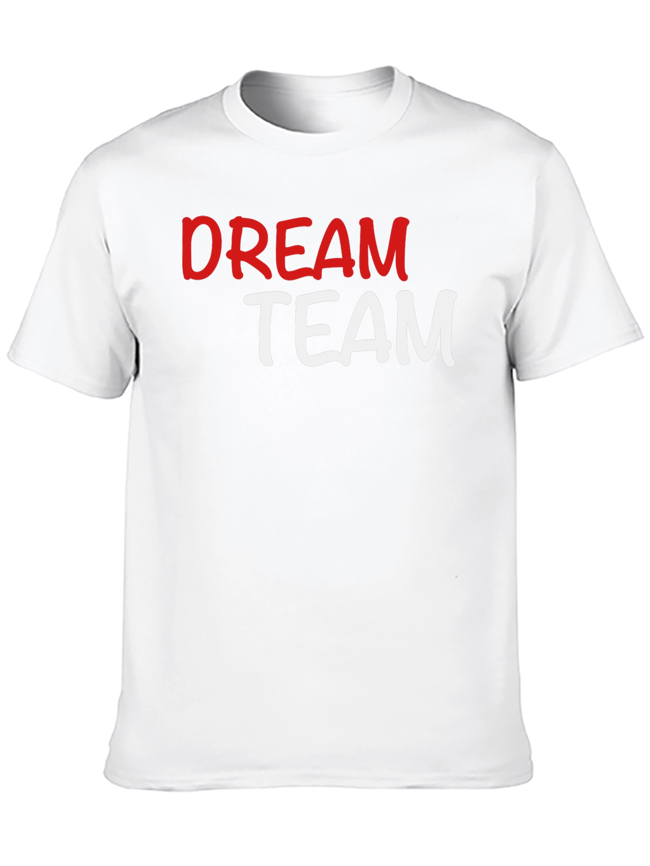 Dream Team Graphic T-Shirt - Black Crew Neck Tee