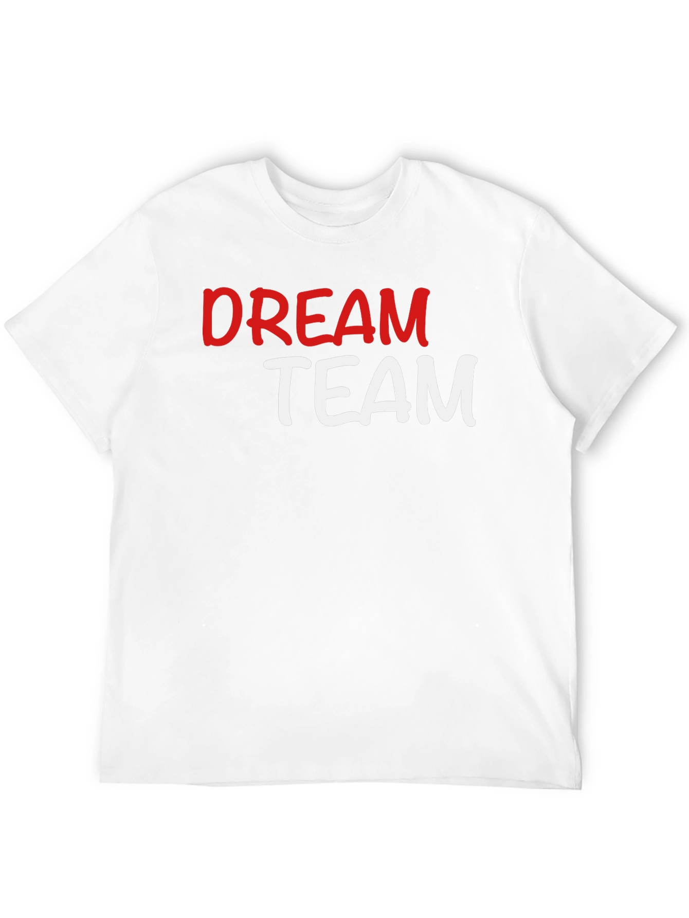 Dream Team Graphic T-Shirt - Black Crew Neck Tee