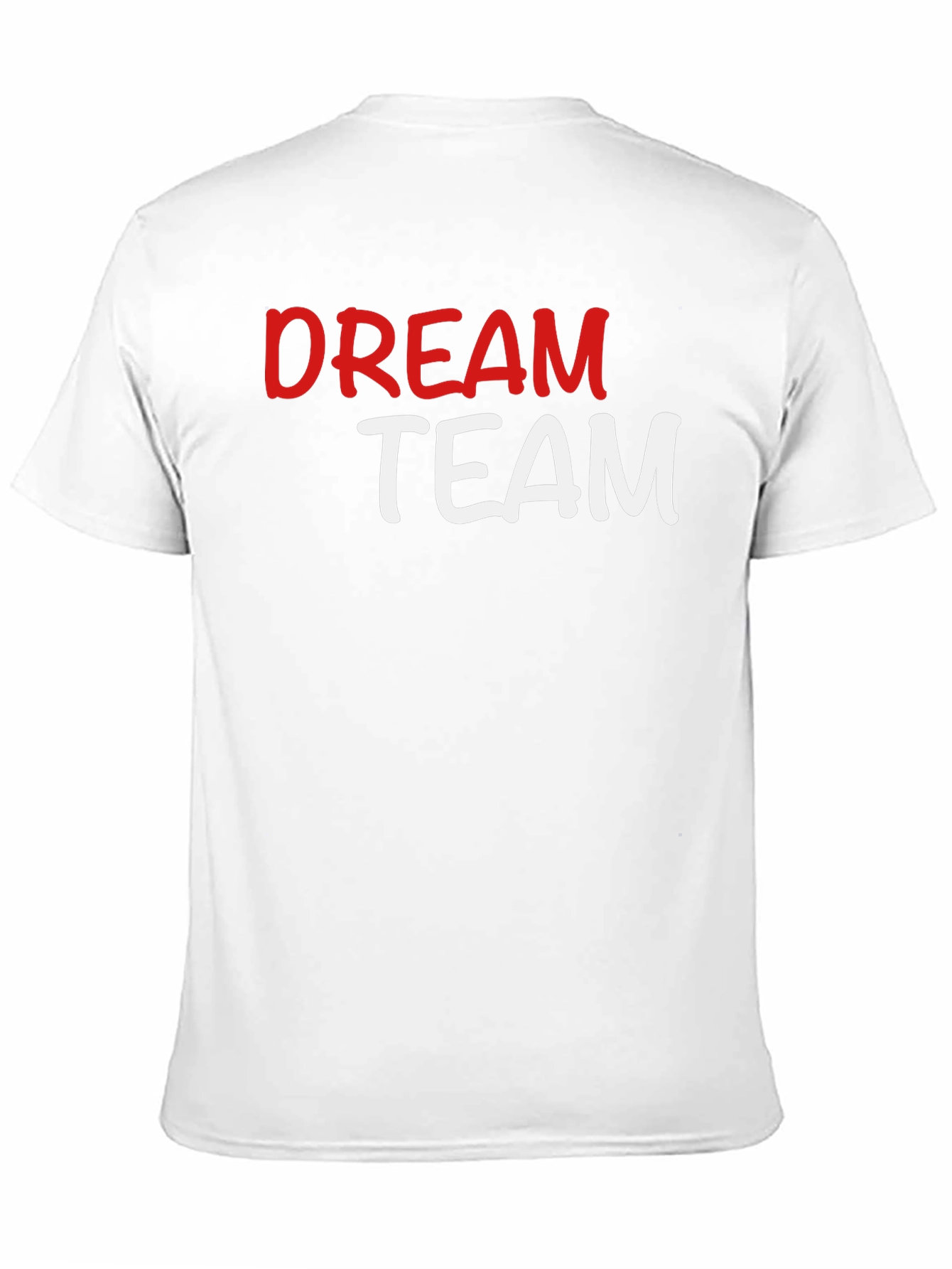 Dream Team Graphic T-Shirt - Black Crew Neck Tee