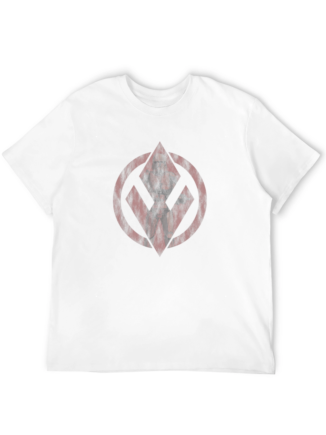Red Trooper Graphic Black T-Shirt
