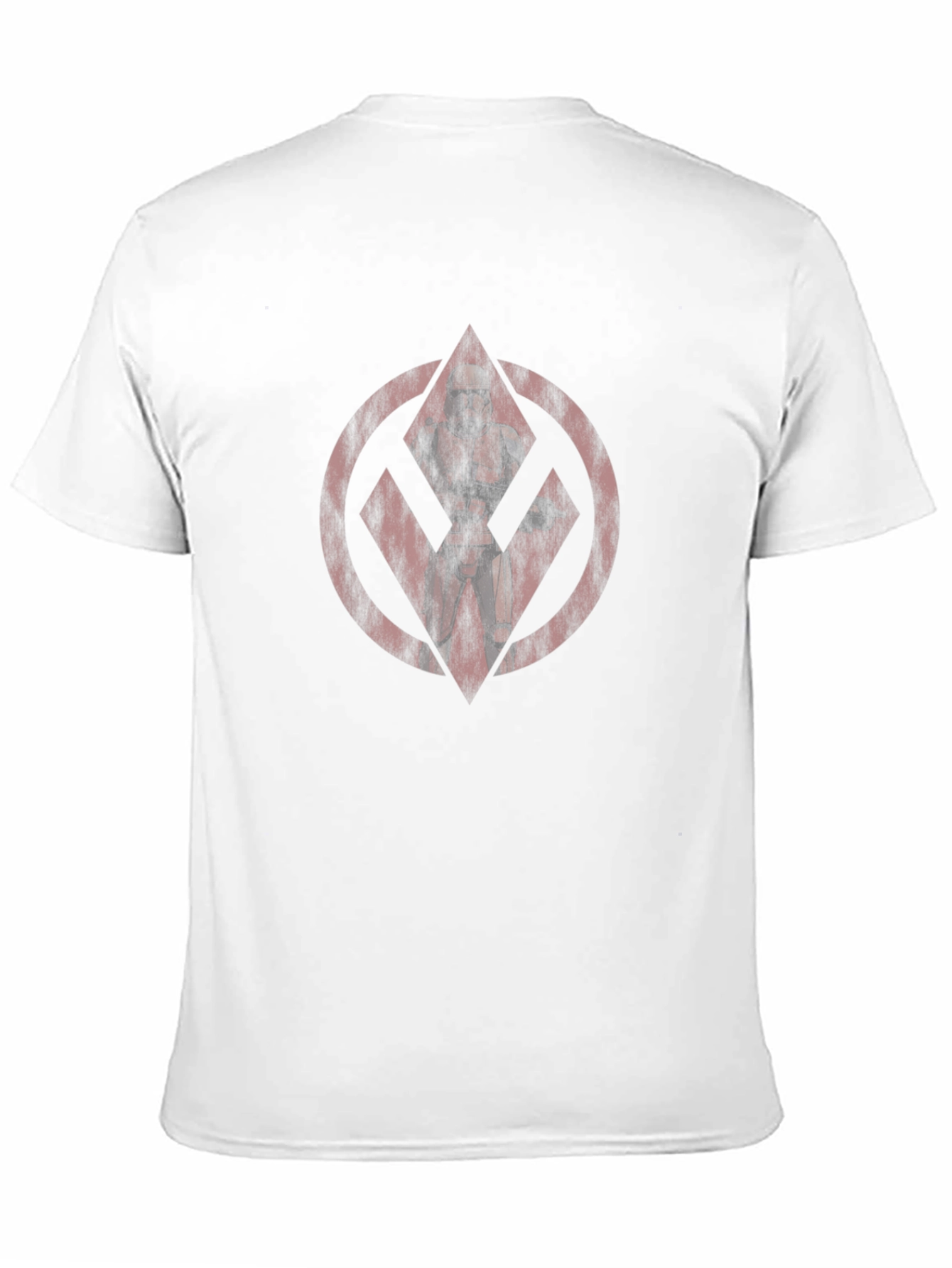Red Trooper Graphic Black T-Shirt