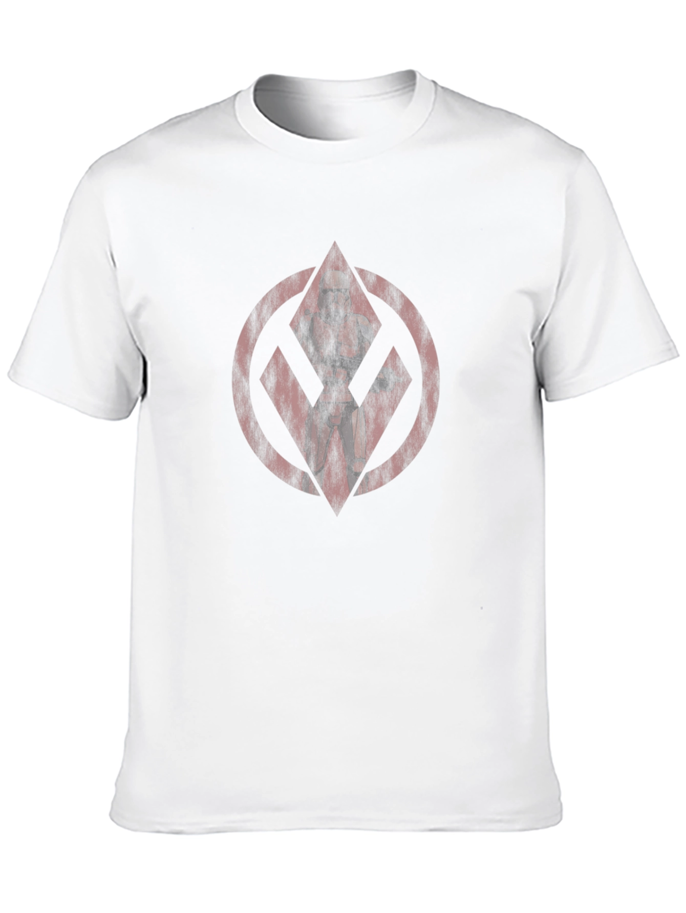 Red Trooper Graphic Black T-Shirt