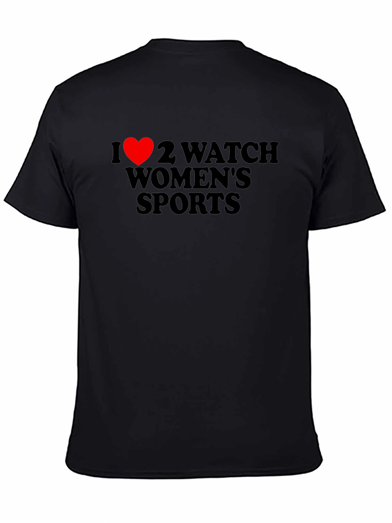 I Heart Womens Sports Graphic Tee