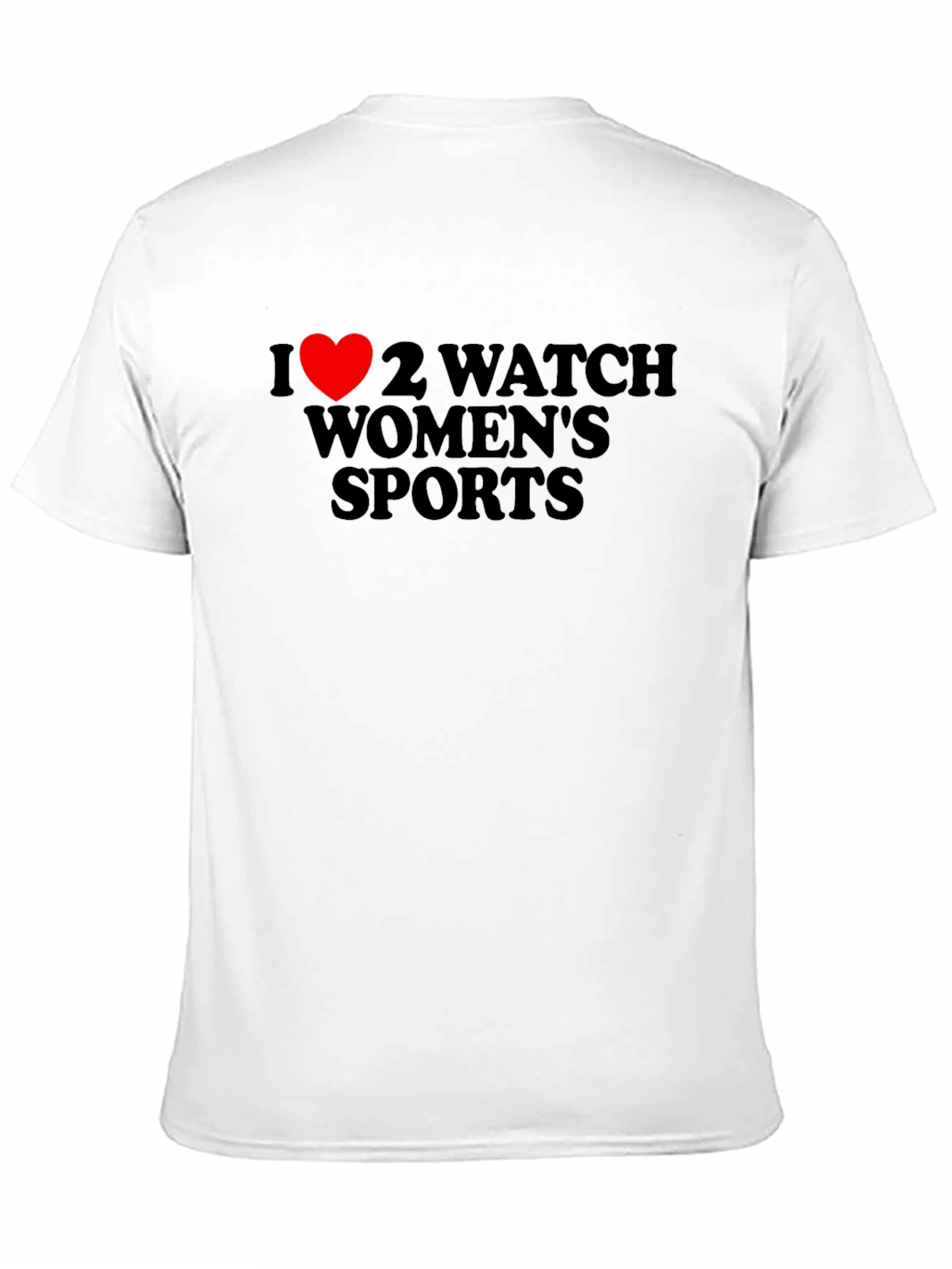 I Heart Womens Sports Graphic Tee