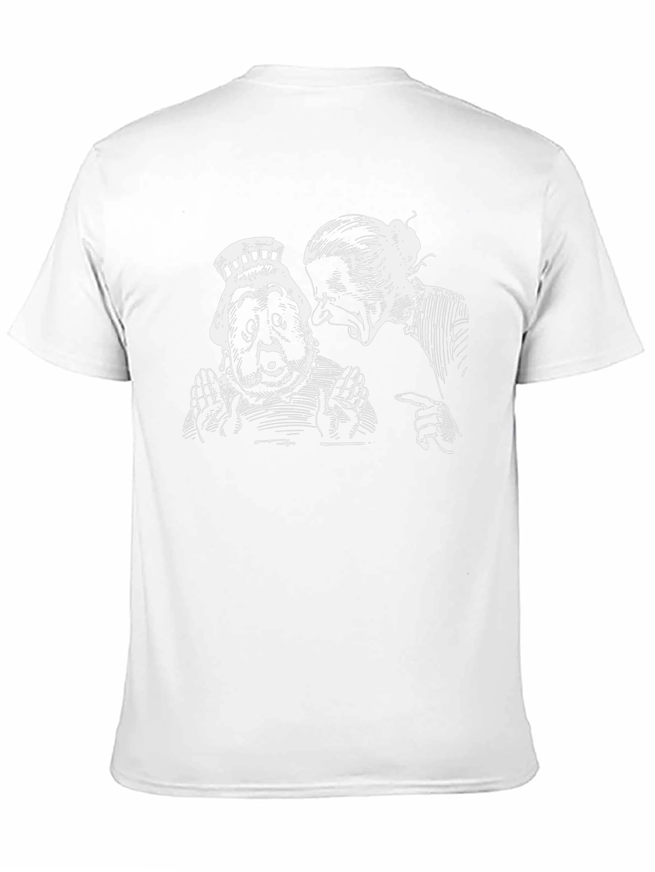 Funny Graphic T-Shirt - Two Old Women Design