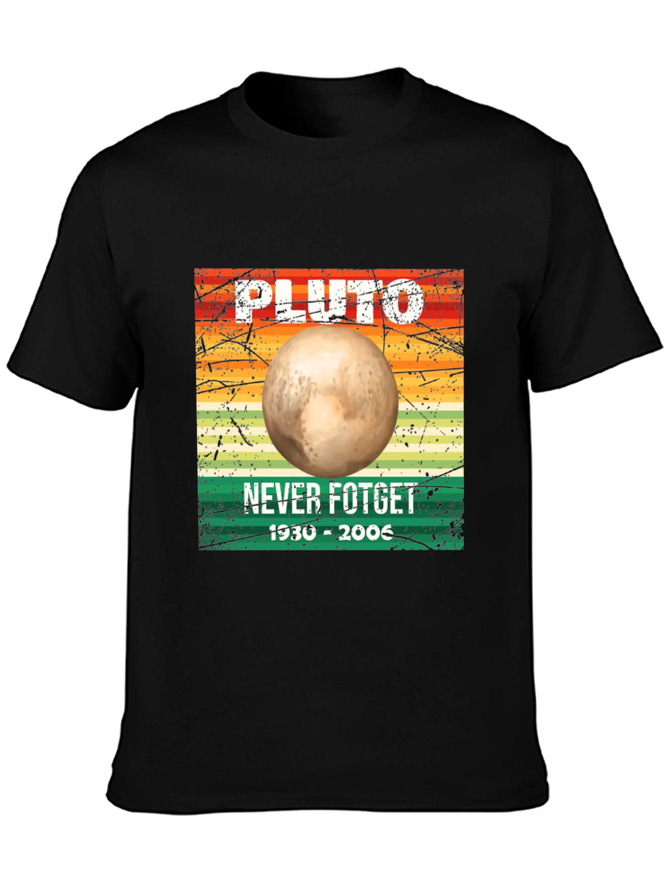 Pluto Never Forget T-Shirt