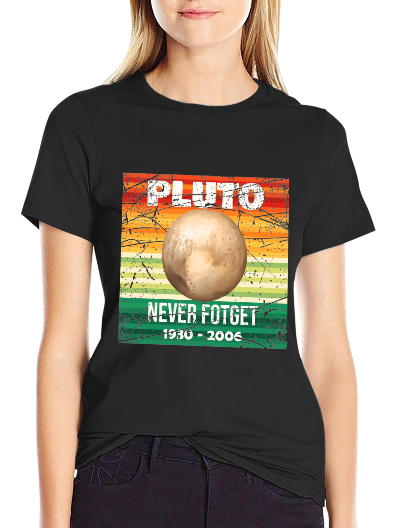 Pluto Never Forget T-Shirt