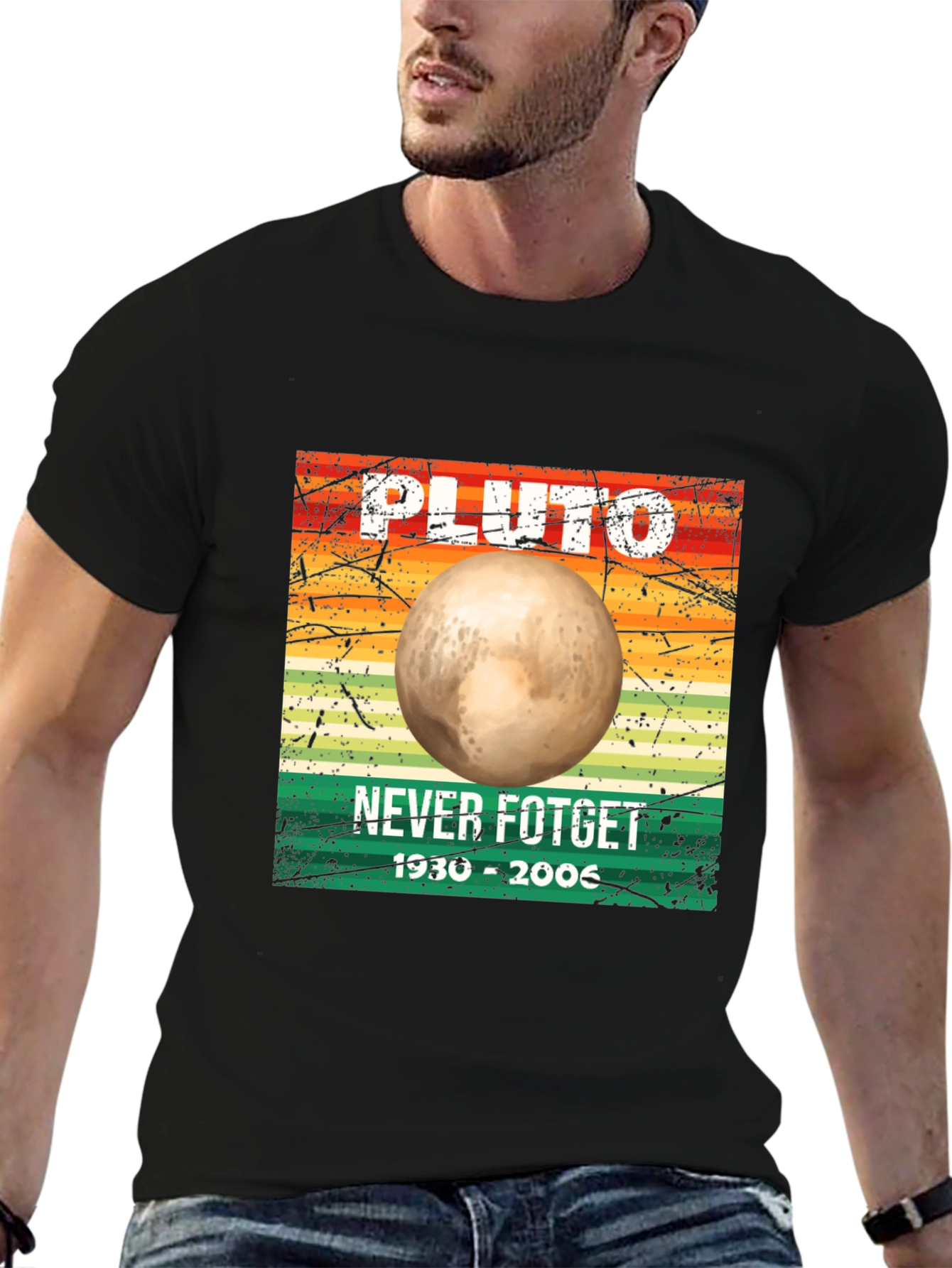 Pluto Never Forget T-Shirt