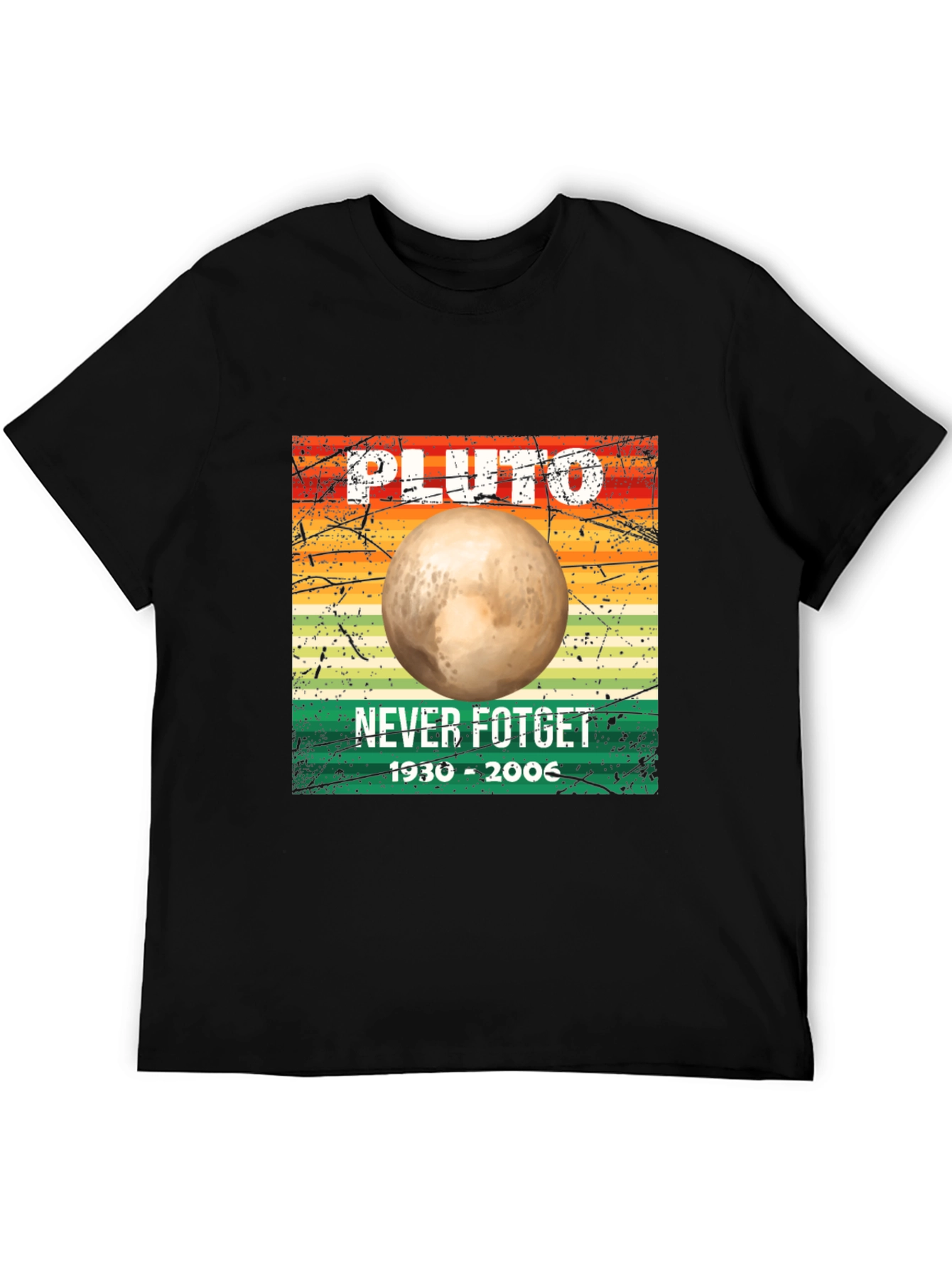 Pluto Never Forget T-Shirt