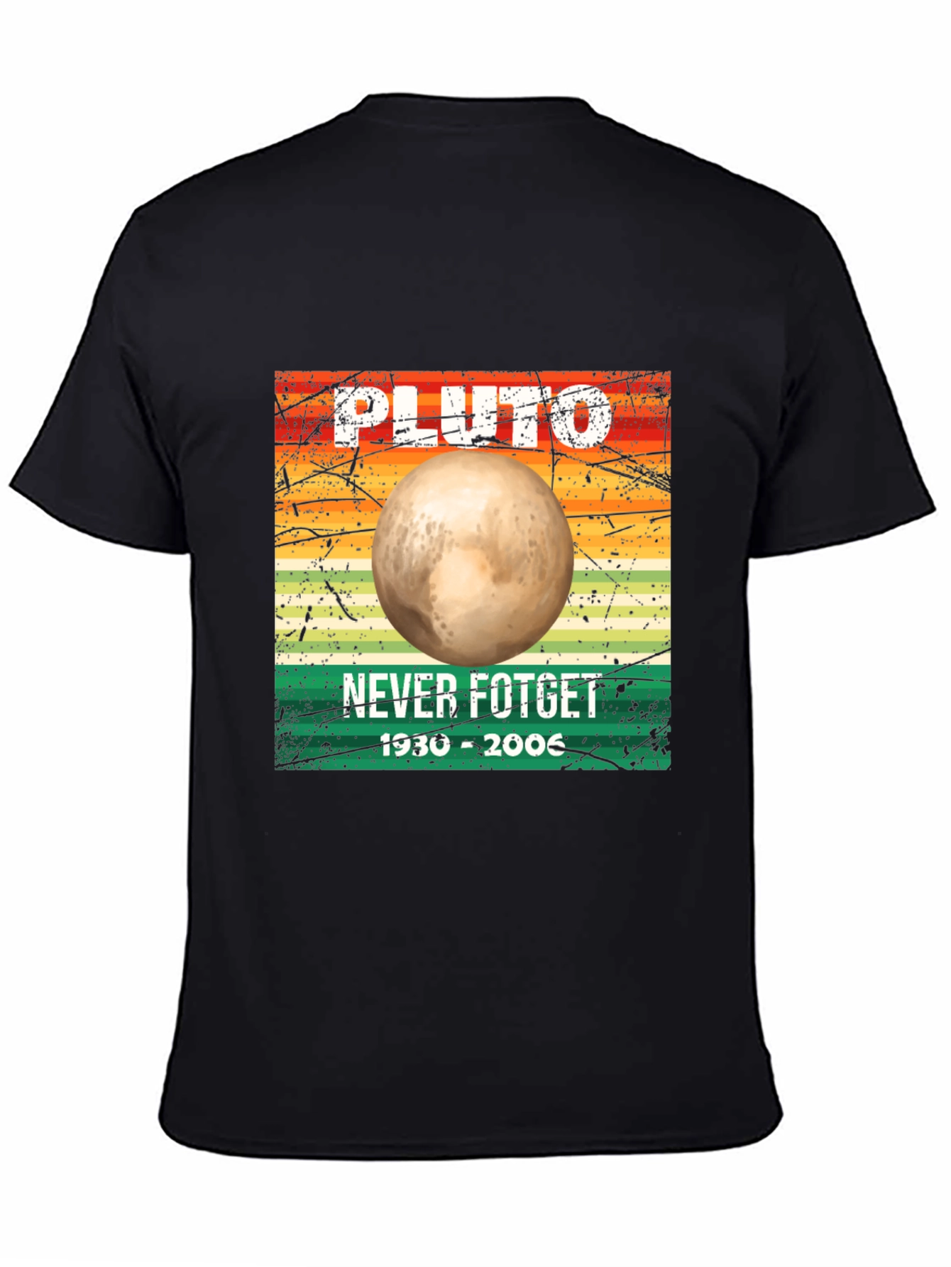 Pluto Never Forget T-Shirt