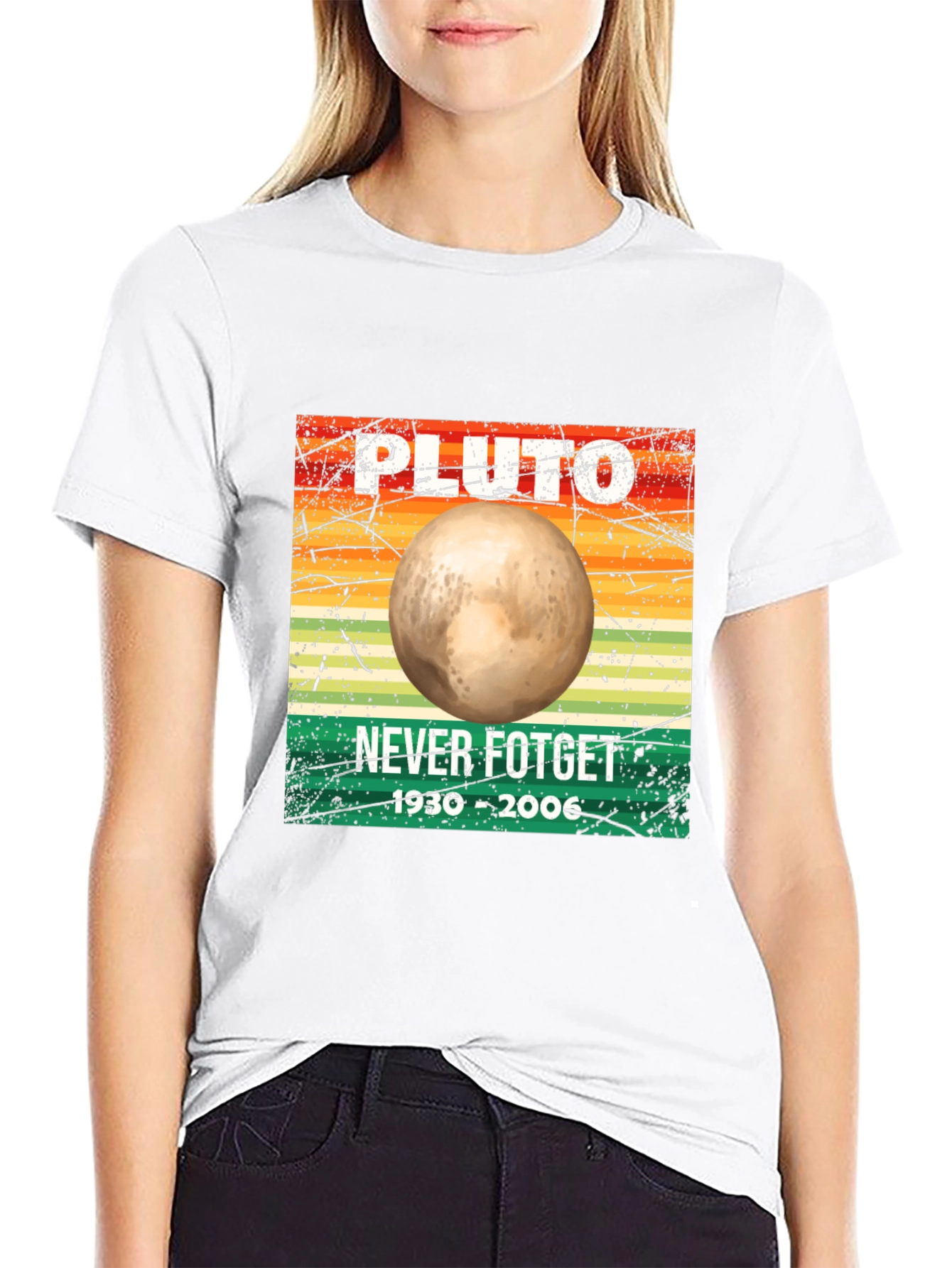 Pluto Never Forget T-Shirt