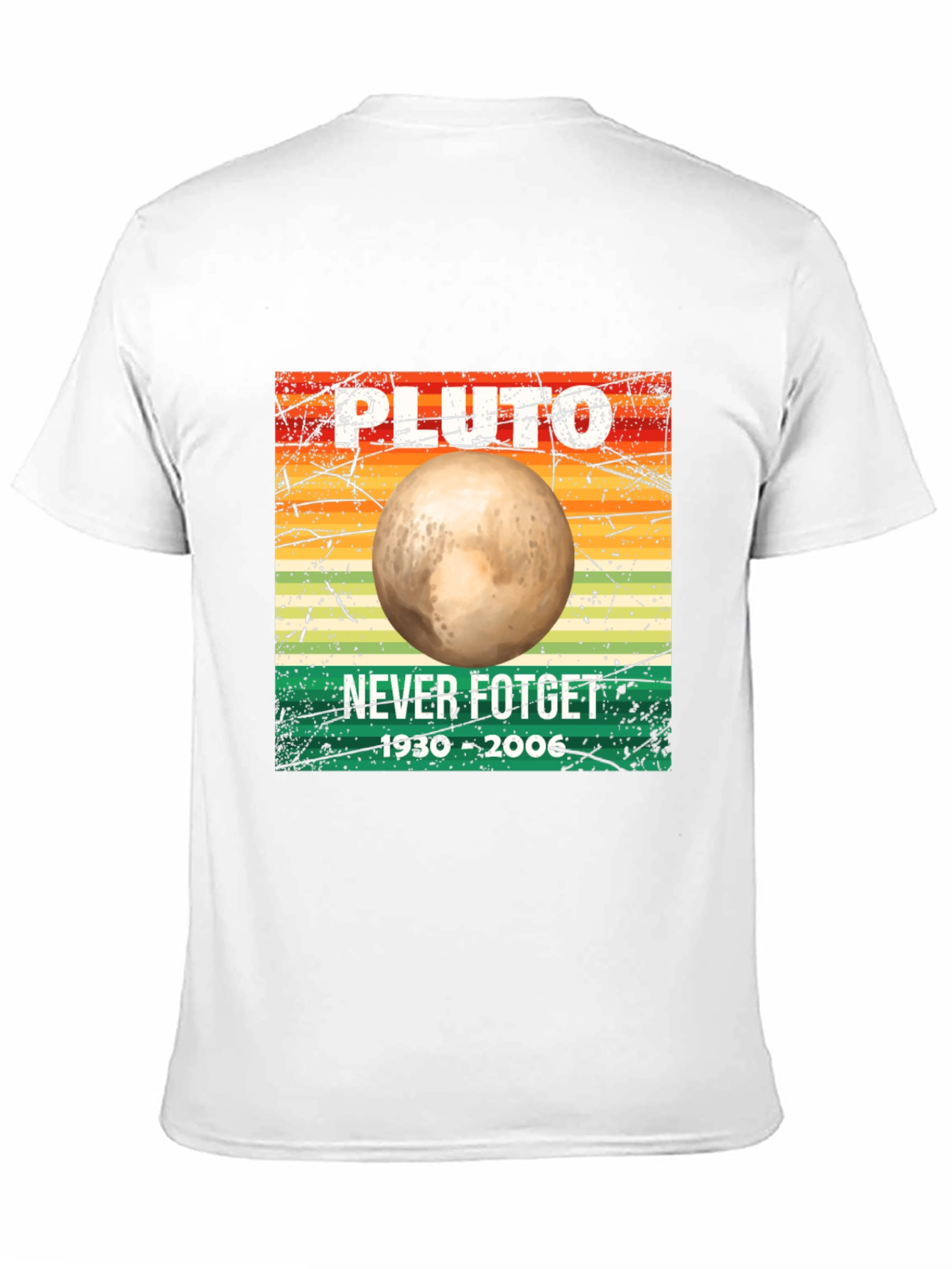 Pluto Never Forget T-Shirt