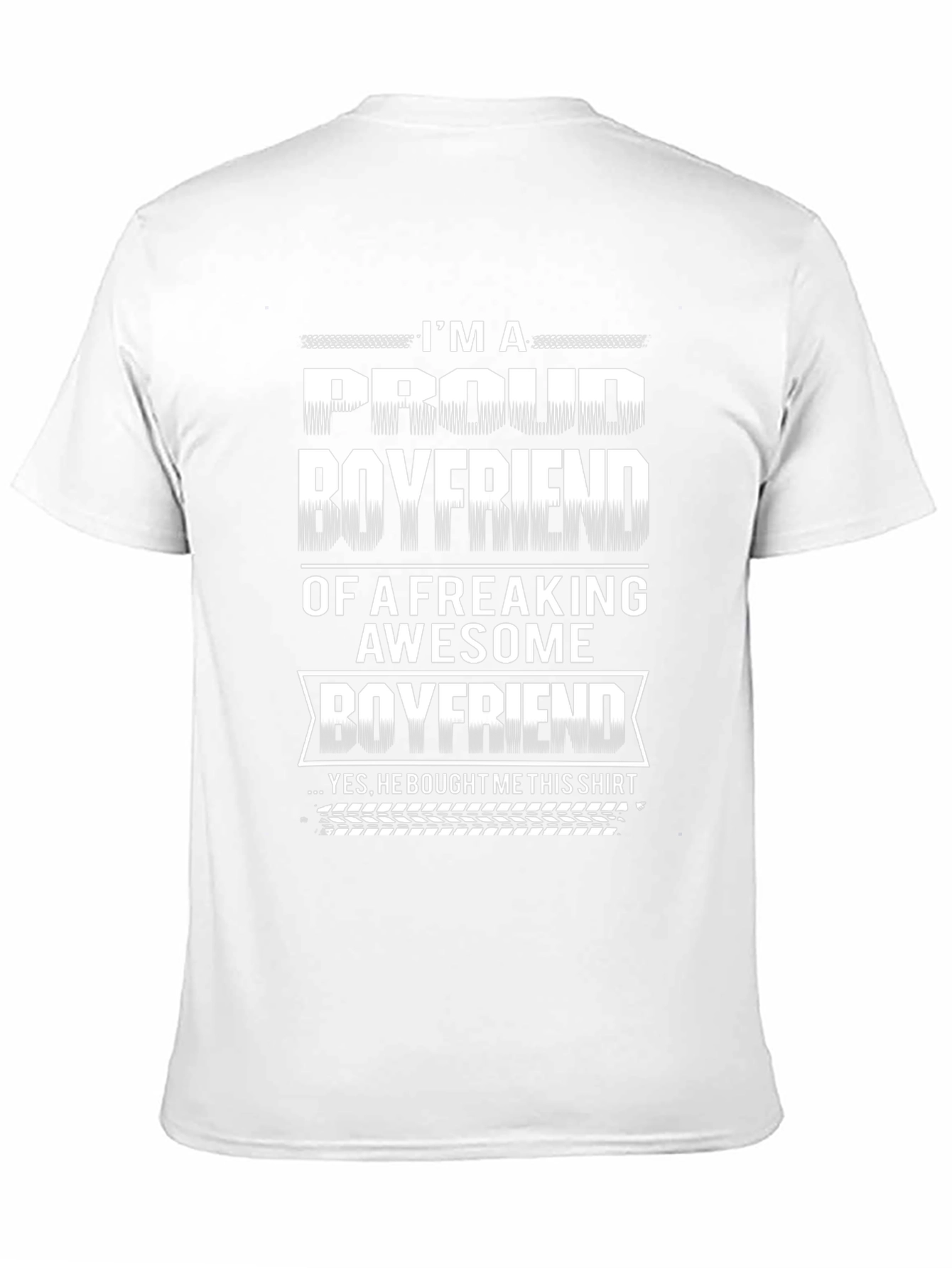Proud Boyfriend Graphic Tee - Awesome Boyfriend Gift