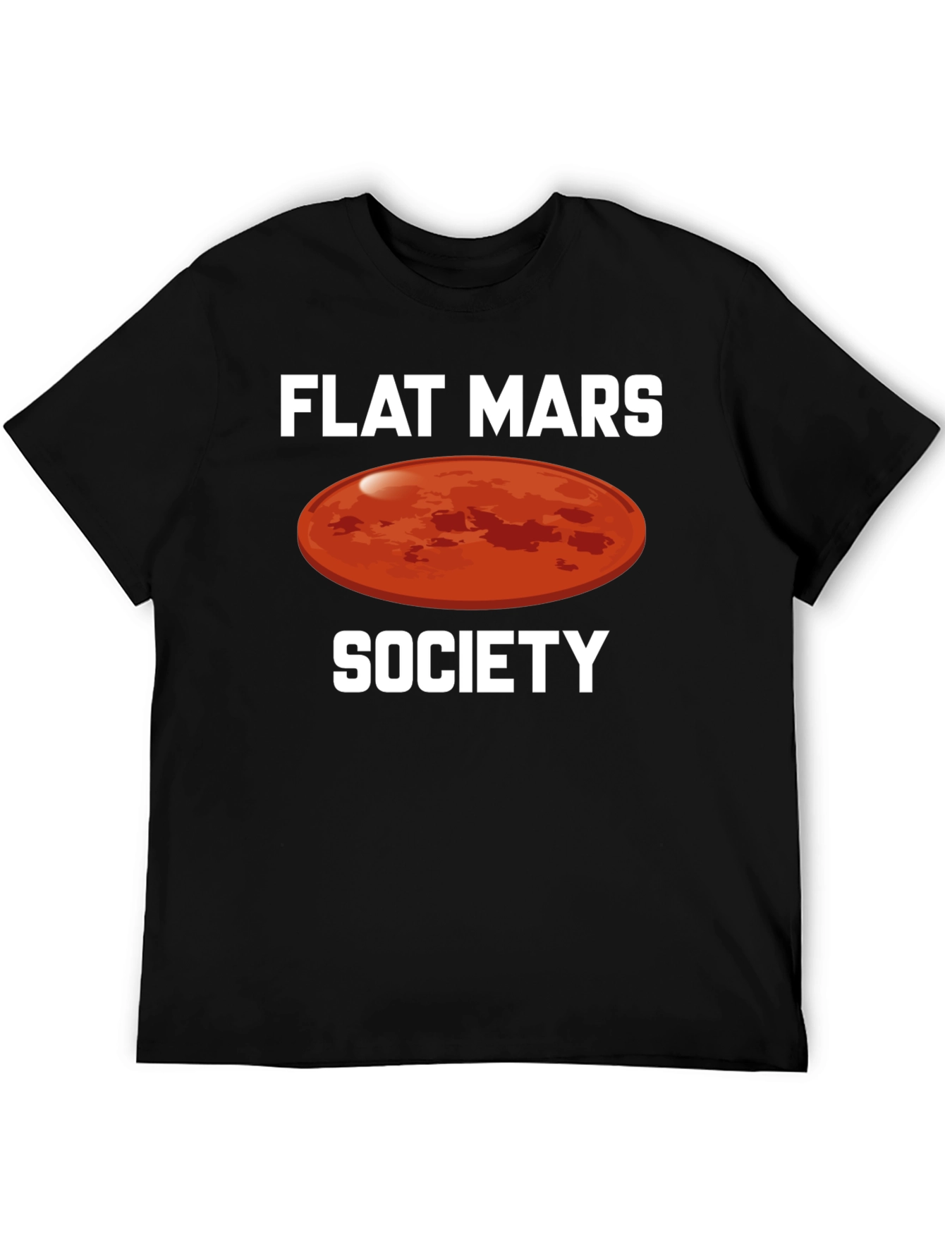 Flat Mars Society Graphic T-Shirt