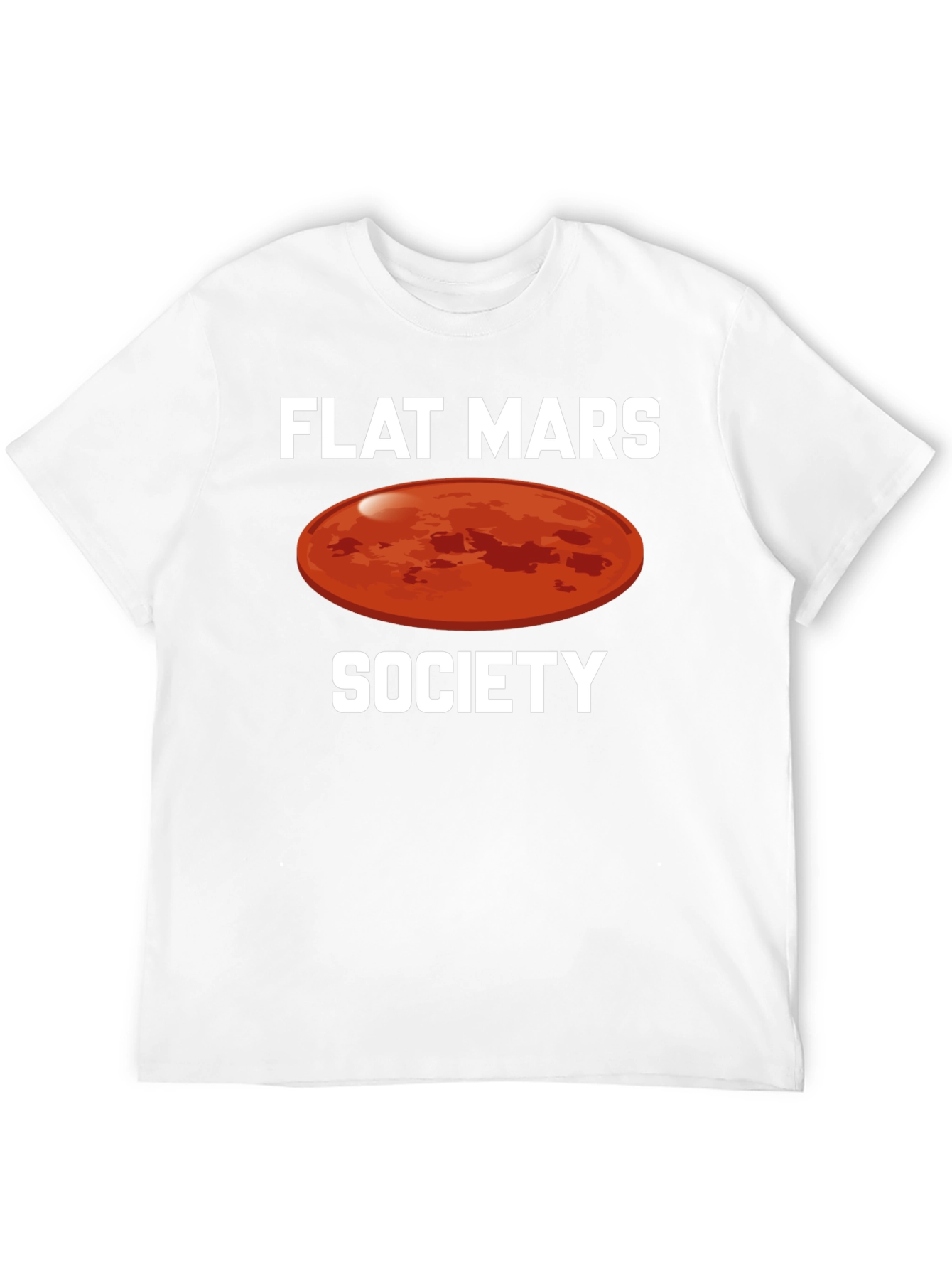 Flat Mars Society Graphic T-Shirt
