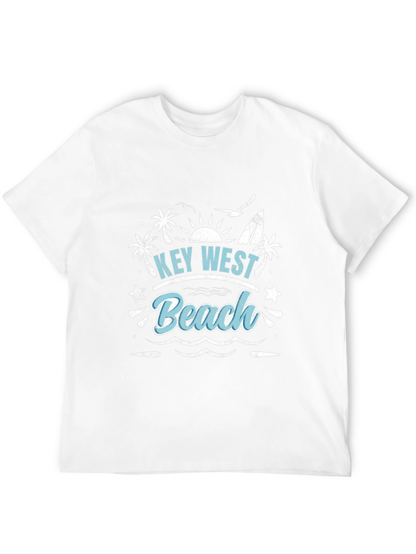 Key West Beach T-Shirt - Island Vibes