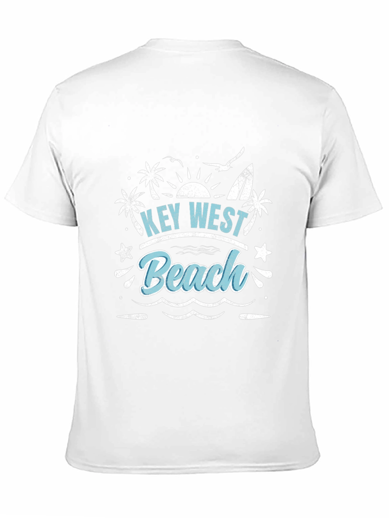 Key West Beach T-Shirt - Island Vibes