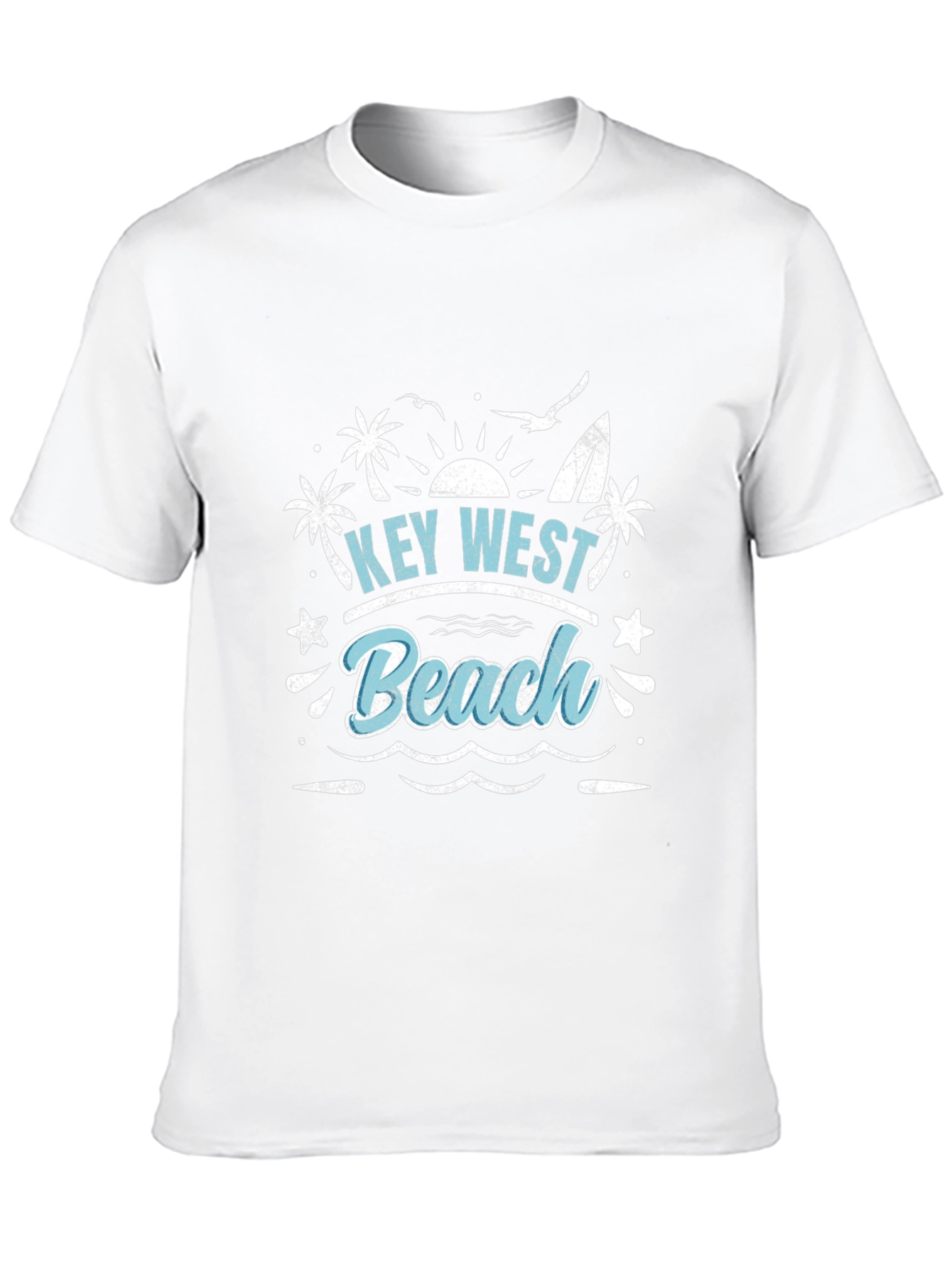 Key West Beach T-Shirt - Island Vibes
