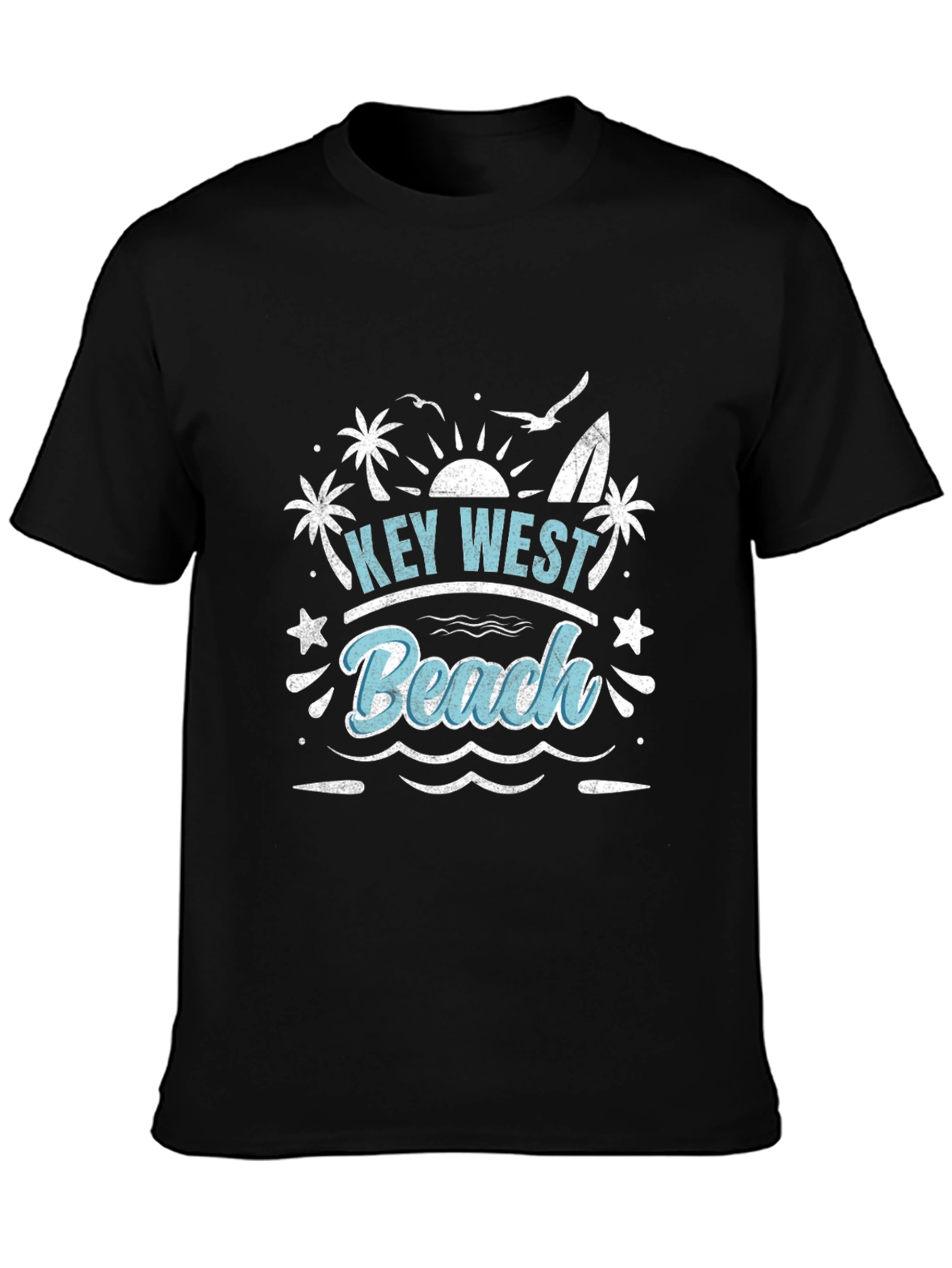 Key West Beach T-Shirt - Island Vibes