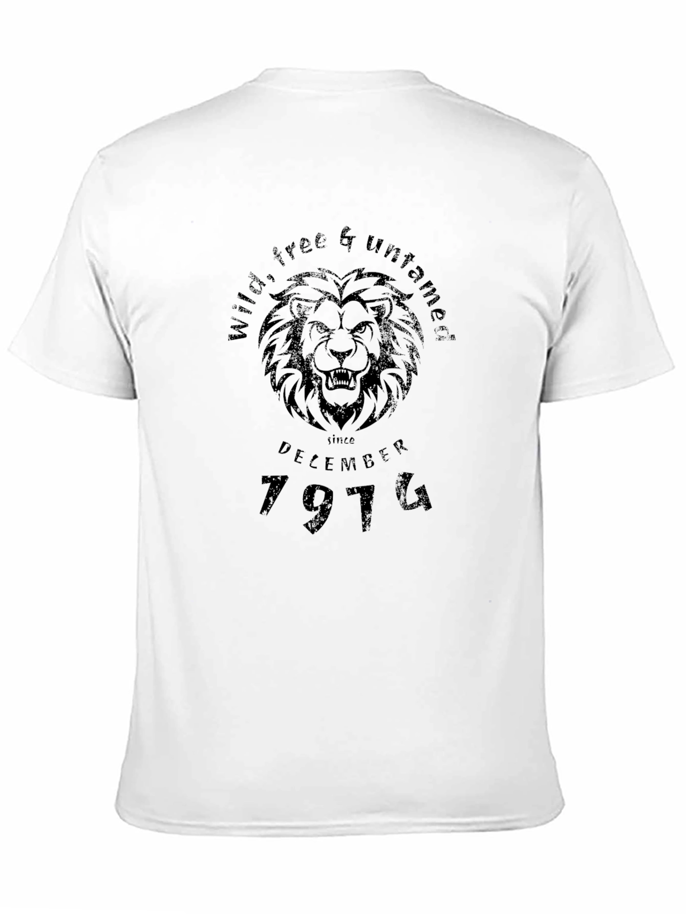 Wild Lion Graphic T-Shirt - December 1974