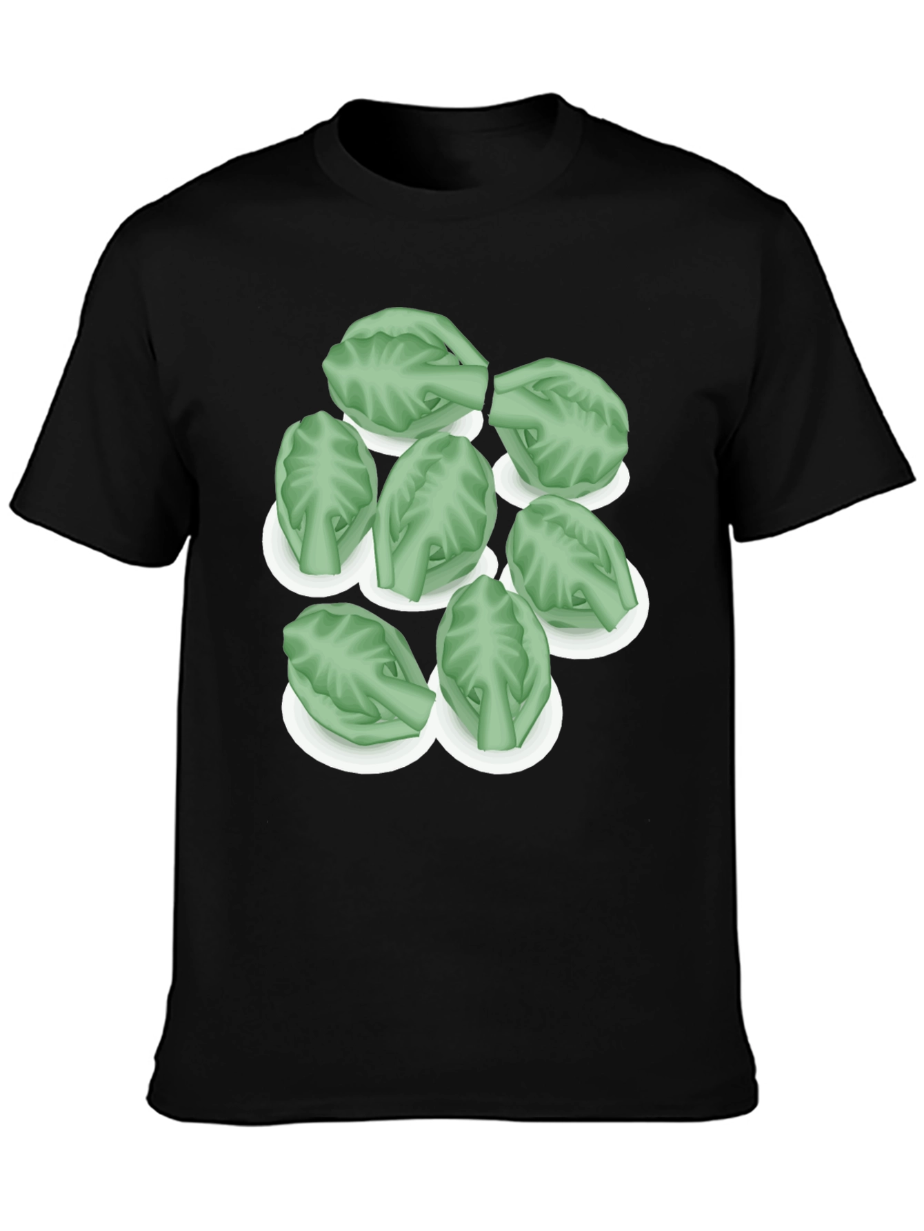Brussels Sprouts Graphic Tee - Unique Food Shirt