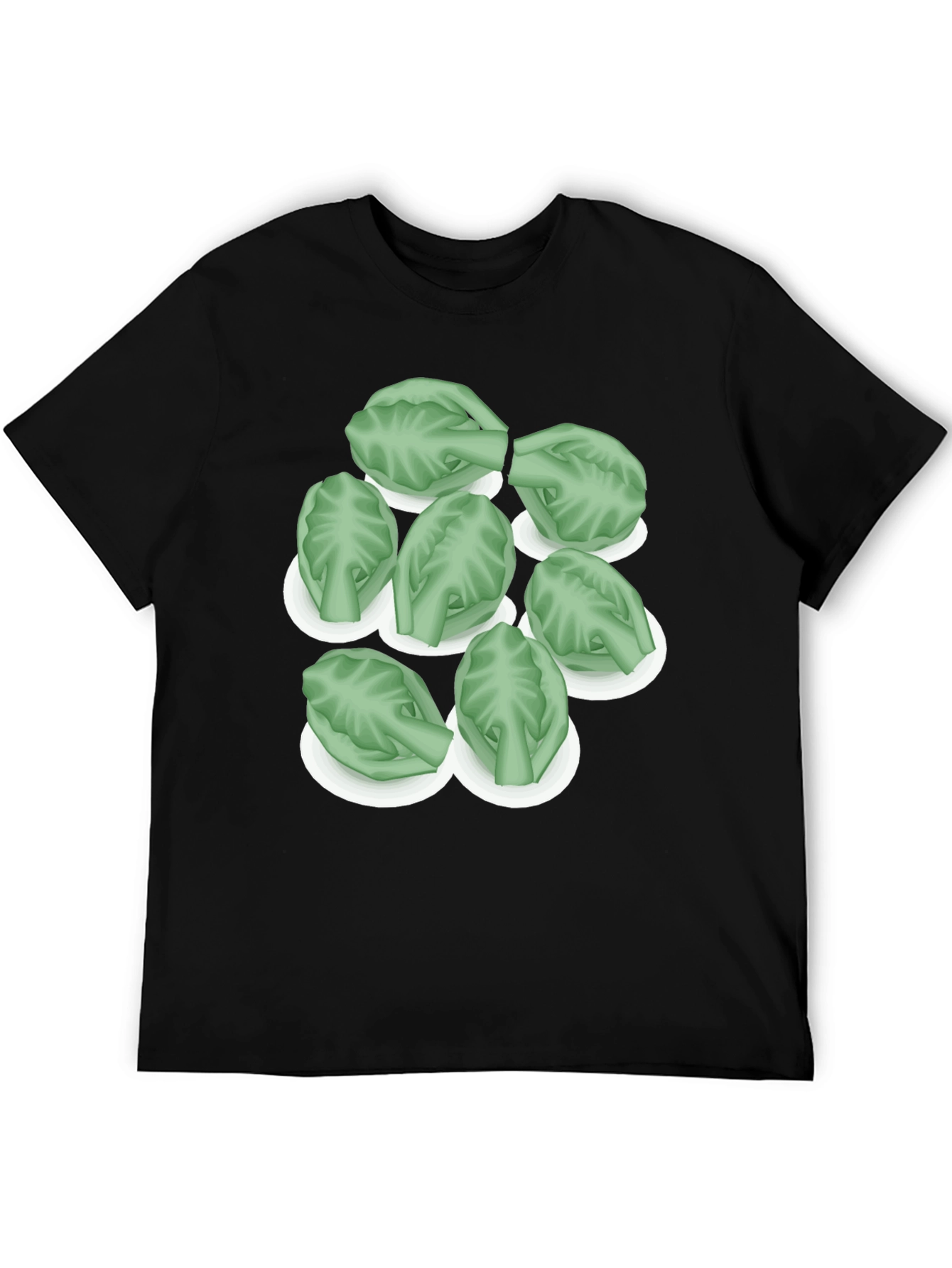 Brussels Sprouts Graphic Tee - Unique Food Shirt
