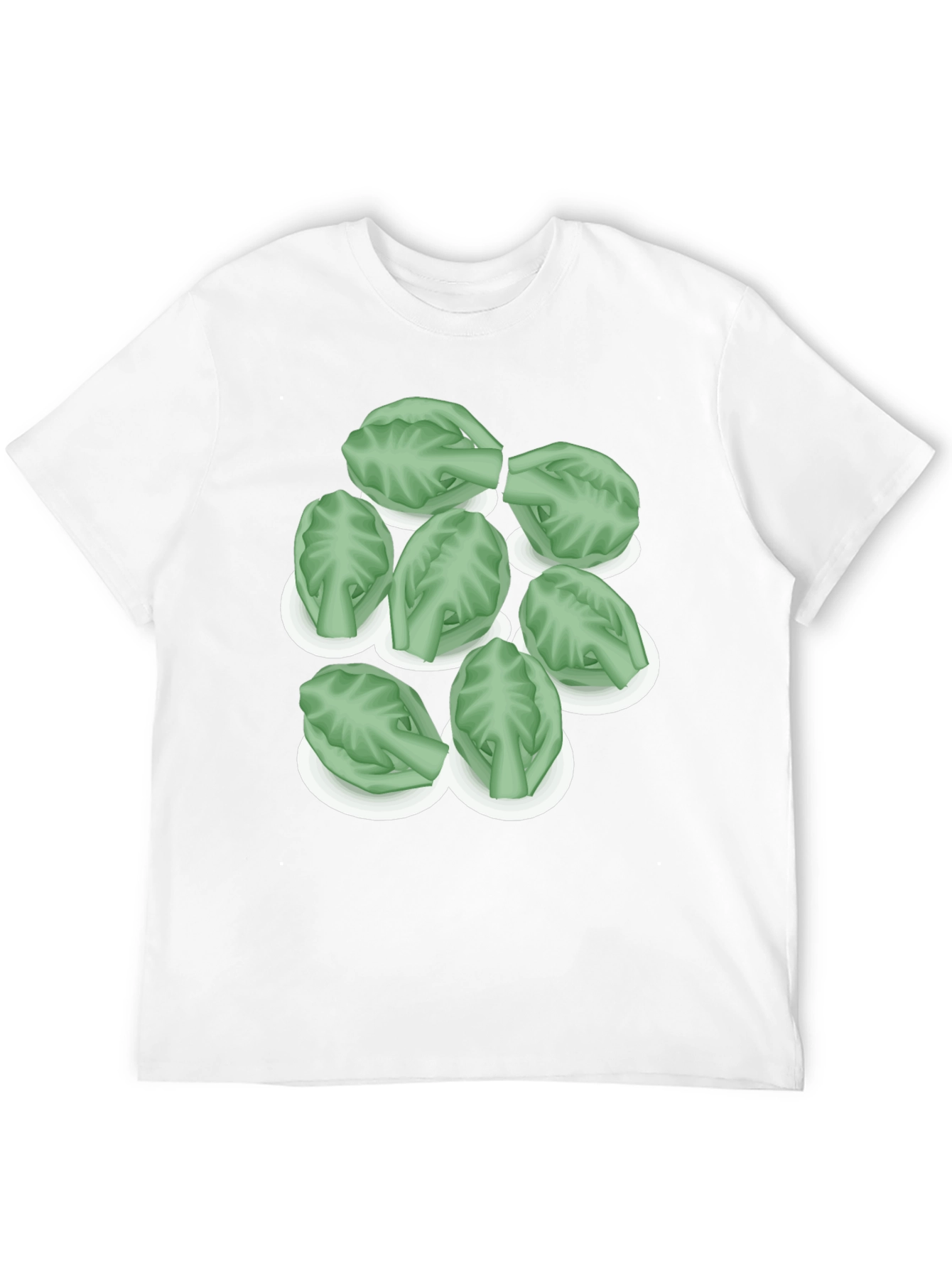 Brussels Sprouts Graphic Tee - Unique Food Shirt