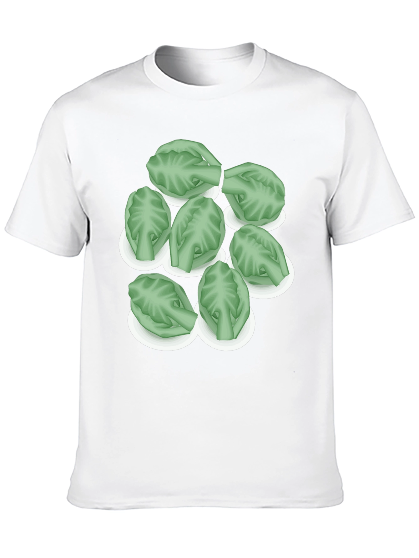 Brussels Sprouts Graphic Tee - Unique Food Shirt