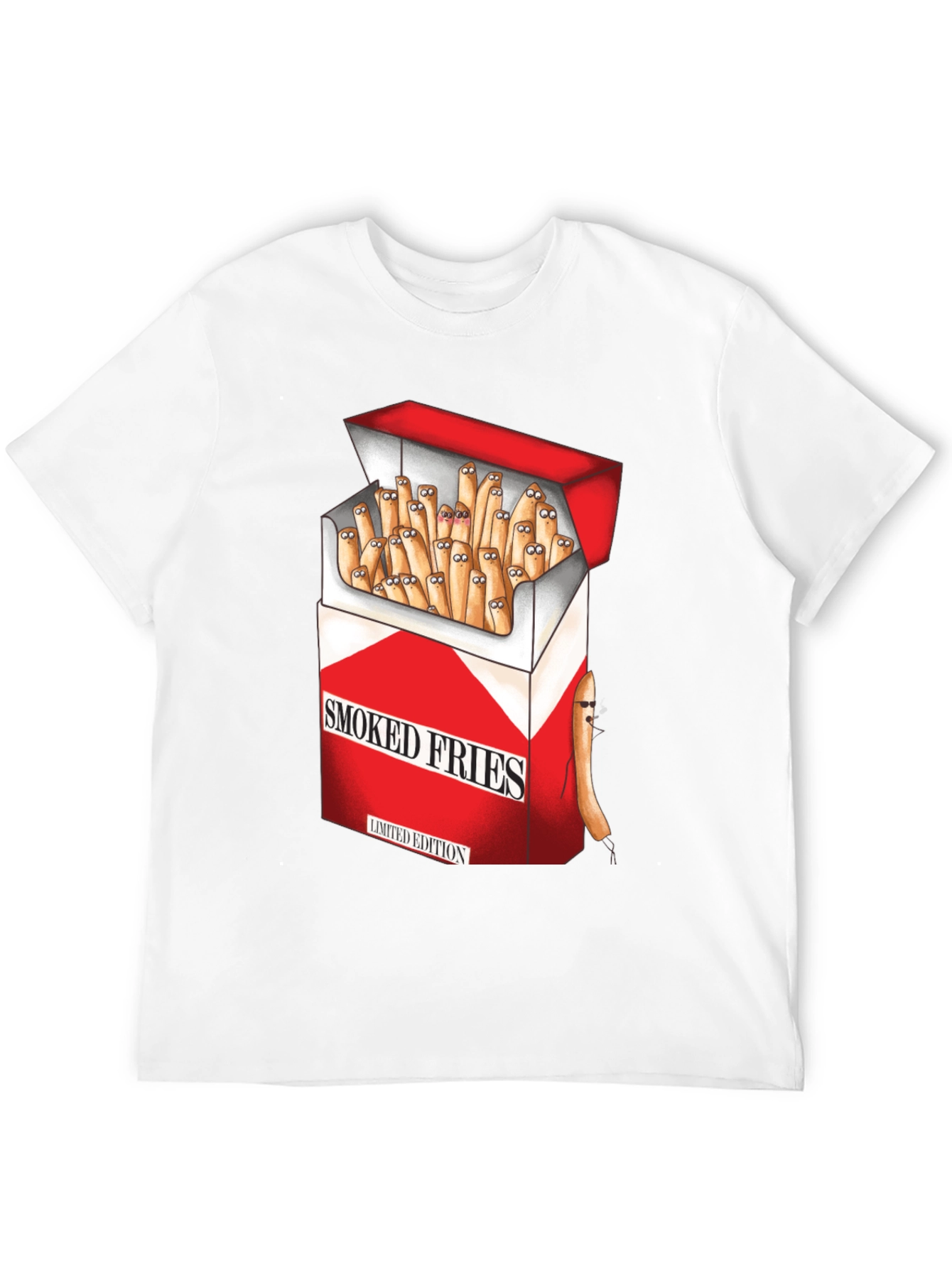 Smoked Fries Graphic T-Shirt - Limited Edition