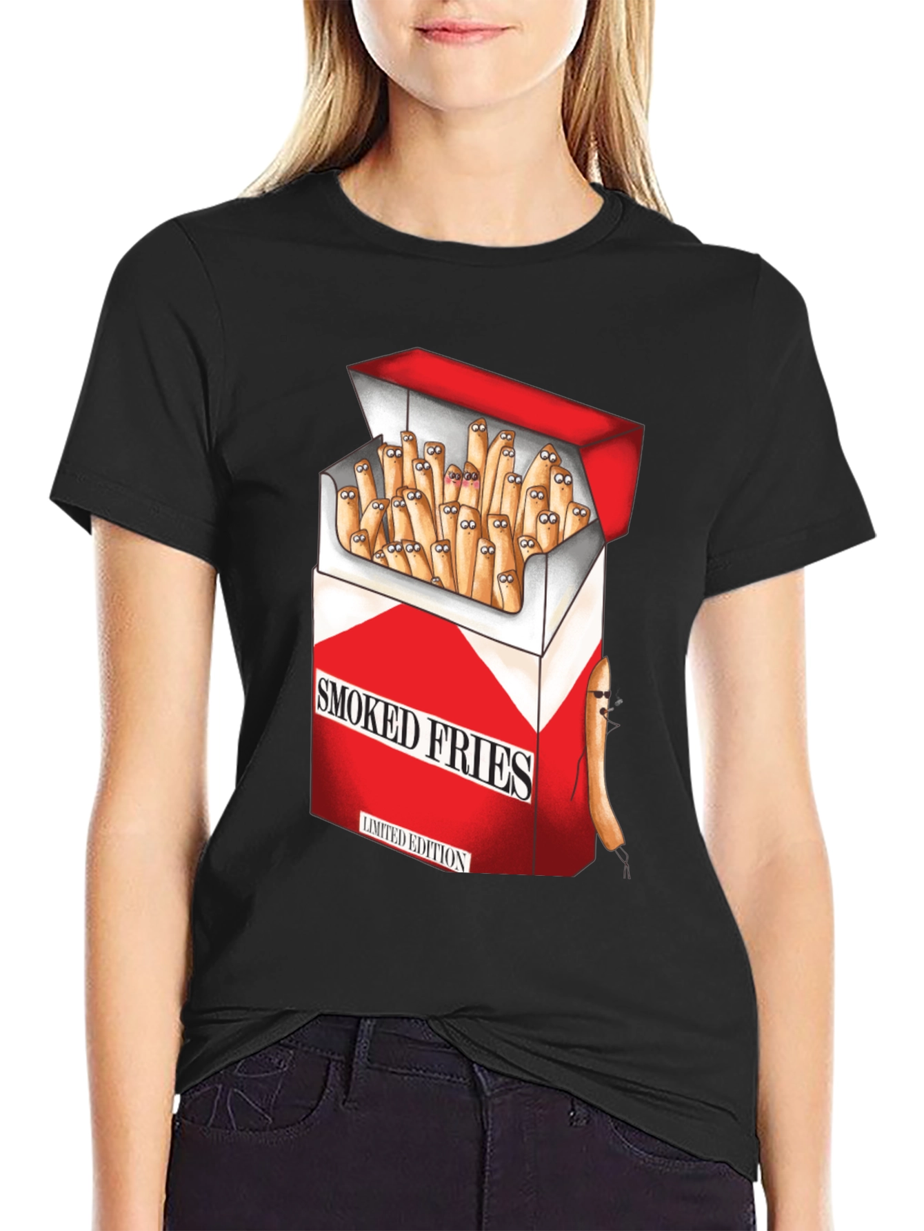 Smoked Fries Graphic T-Shirt - Limited Edition