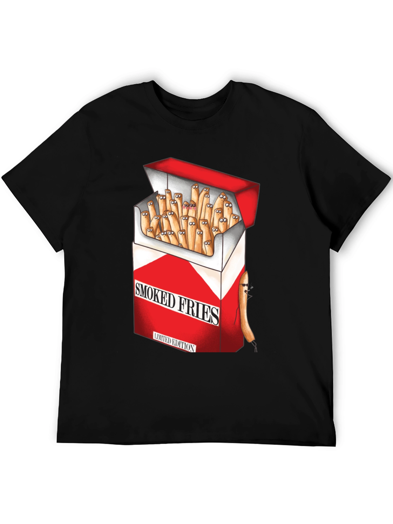 Smoked Fries Graphic T-Shirt - Limited Edition